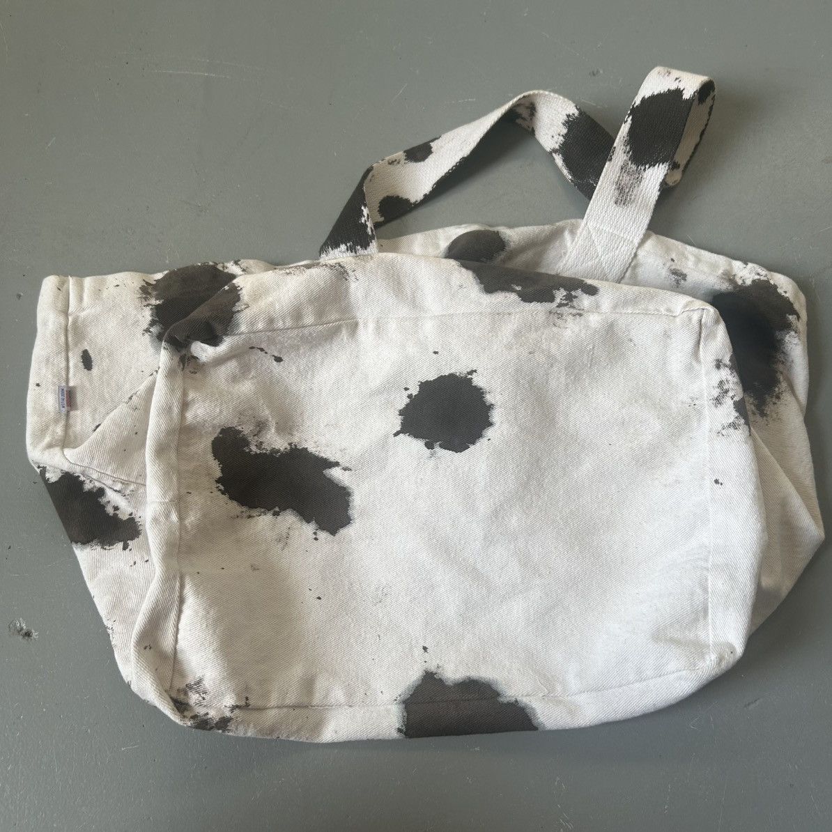 basketcase gallery Basketcase Gallery “MILK” Cow Print Tote Size ONE SIZE - 4 Thumbnail