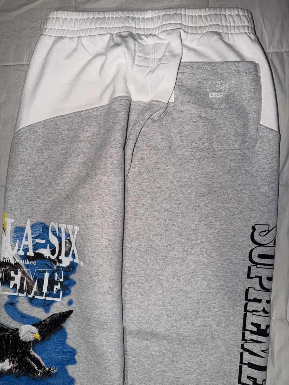 Maison Margiela × Supreme Supreme/MM6 Maison Margiela Eagle Sweatpant (size small) Size US 31 - 11 Thumbnail