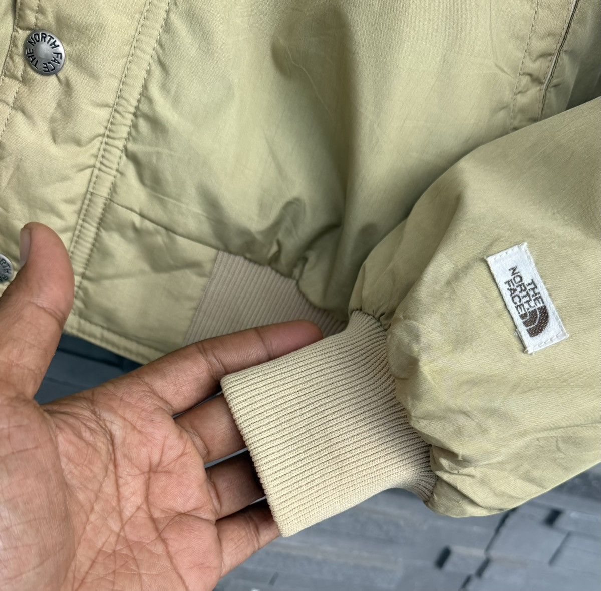 The North Face Vintage The North Face GoreTex Jacket Talon Zip Beige Bomber Size US M / EU 48-50 / 2 - 4 Thumbnail