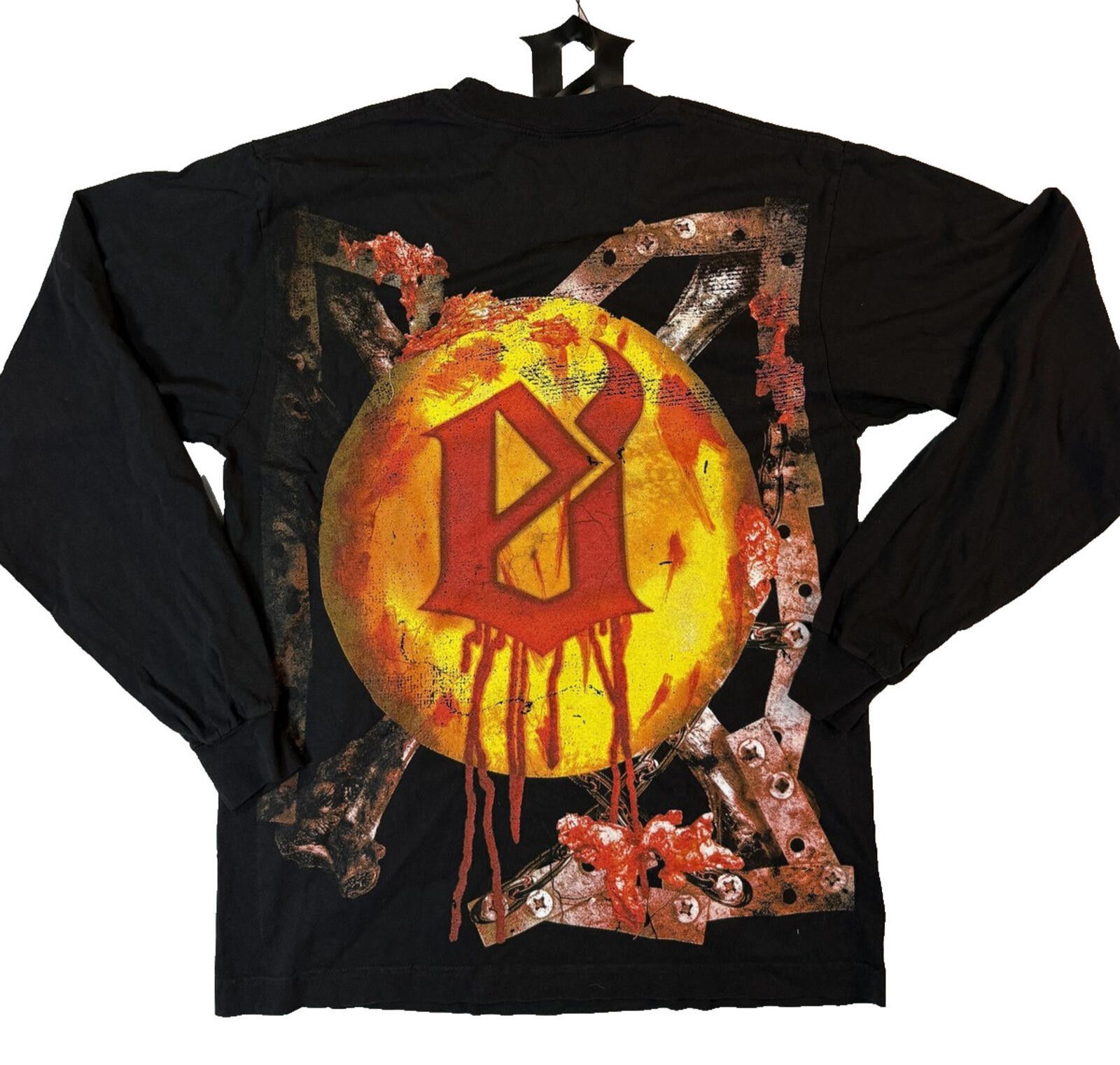 Other Evil Vice Shirt Mens S Lg Sleeve Smiley Horror Streetwear NW Size US S / EU 44-46 / 1 - 3 Thumbnail