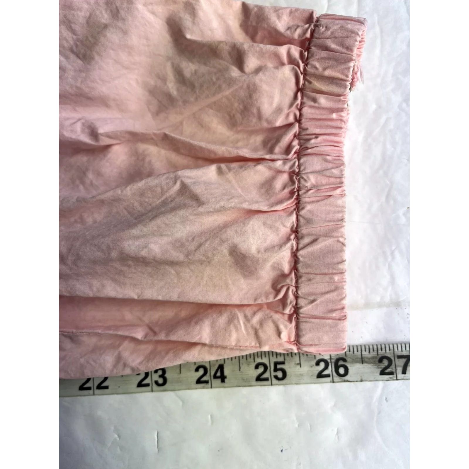 Rebecca Taylor Rebecca Taylor La Vie Pink Off-The-Shoulder Parachute Poplin Jumpsuit Small Size 28" / US 6 / IT 42 - 3 Thumbnail