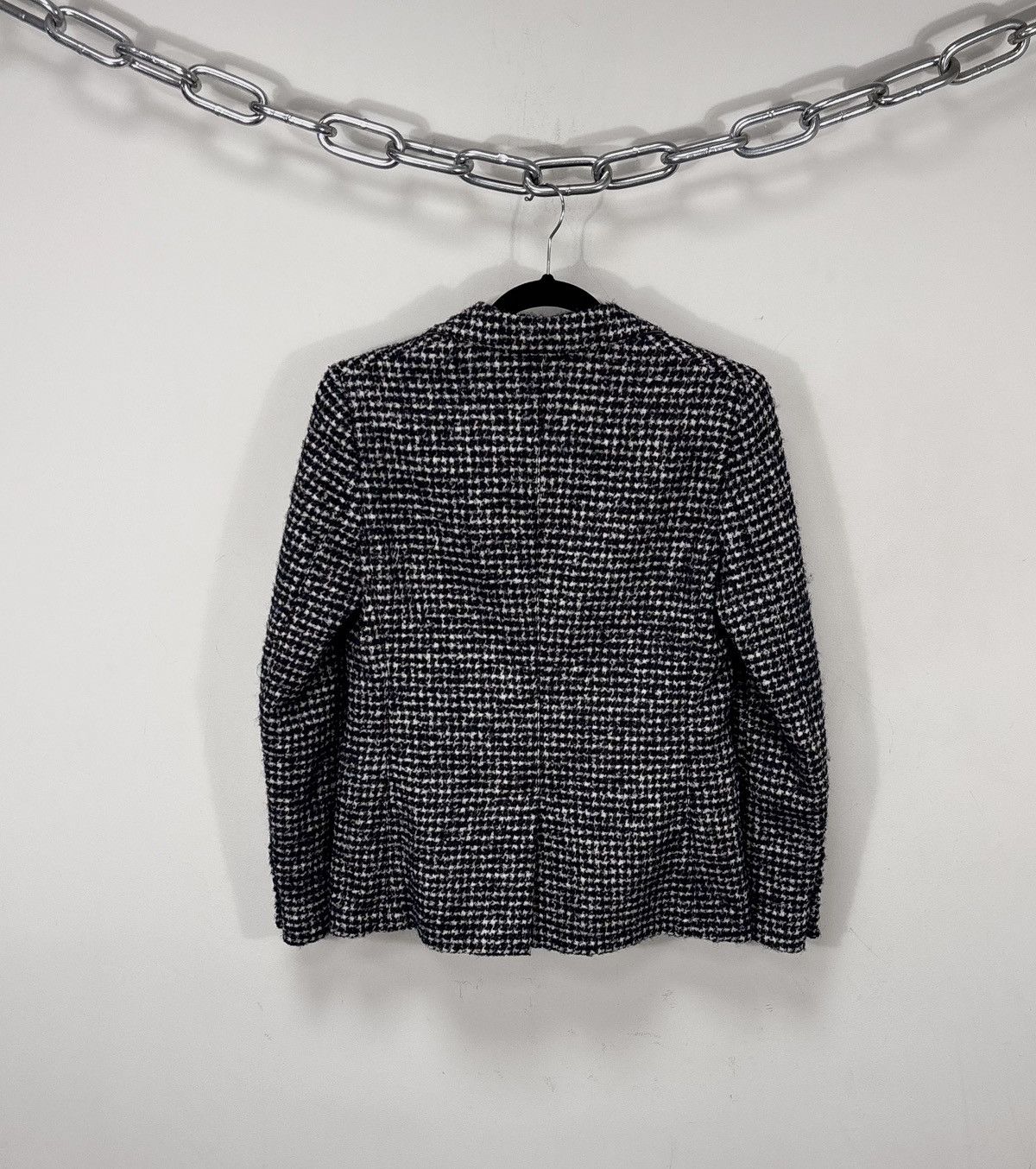 Lardini Lardini Women’s Boucle Tweed Blazer Jacket Textured Wool Size S / US 4 / IT 40 - 16 Thumbnail