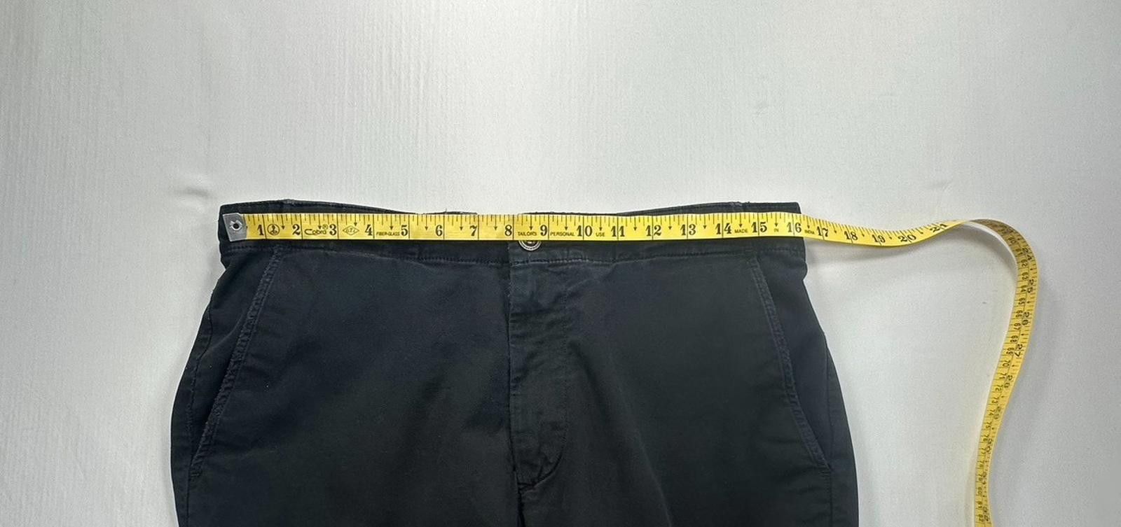 AG Adriano Goldschmied Adreano Goldschmied Elastic Flat Chinos Black Womens 31/30 Size 31" - 6 Thumbnail
