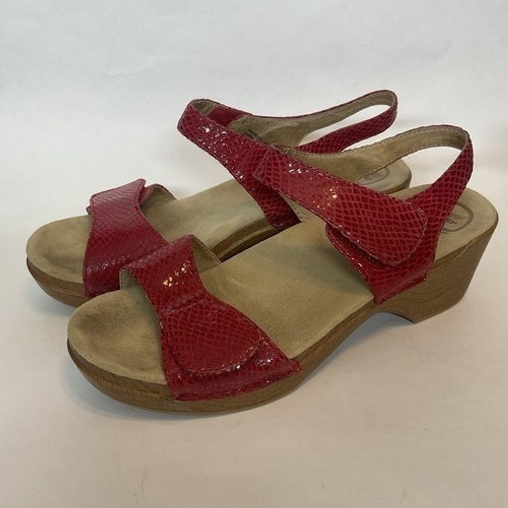 Dansko Dansko BalanceSnake Leather Platform Sandals Women 41/US9.5M Size US 11 / IT 41 - 6 Thumbnail