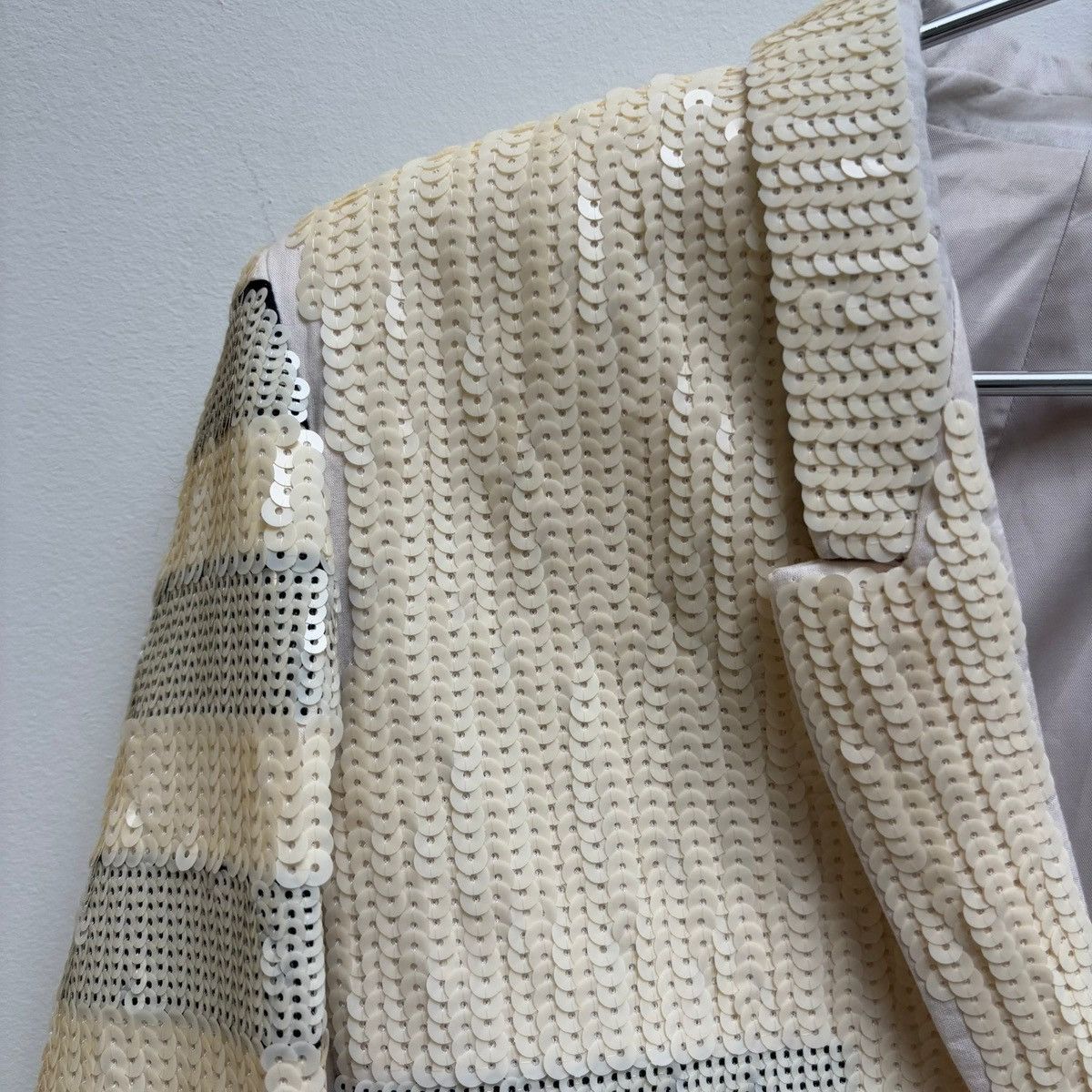 Rick Owens SS20 Rick Owens “TECTUAL” Sequin Blazer Size XS / US 0-2 / IT 36-38 - 5 Thumbnail