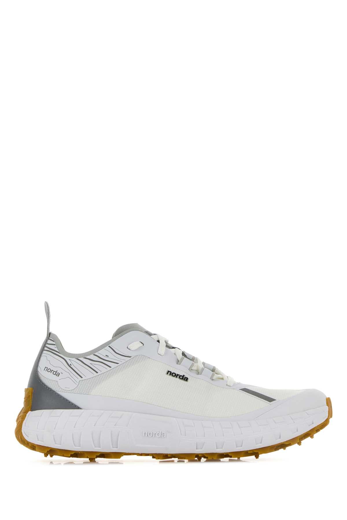 norda White Canvas Sneakers Size US 12 / EU 45 - 1 Thumbnail