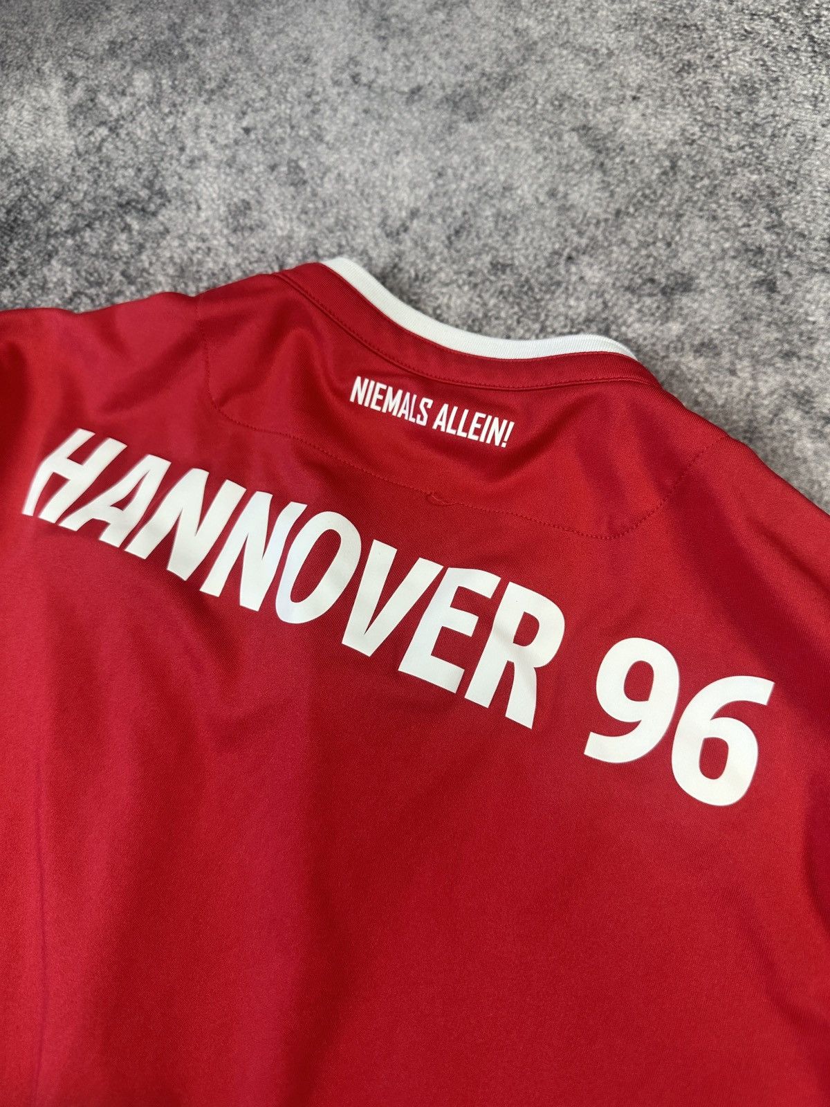 Macron Hannover 96 Soccer Jersey Streetwear Rare VTg XL USA