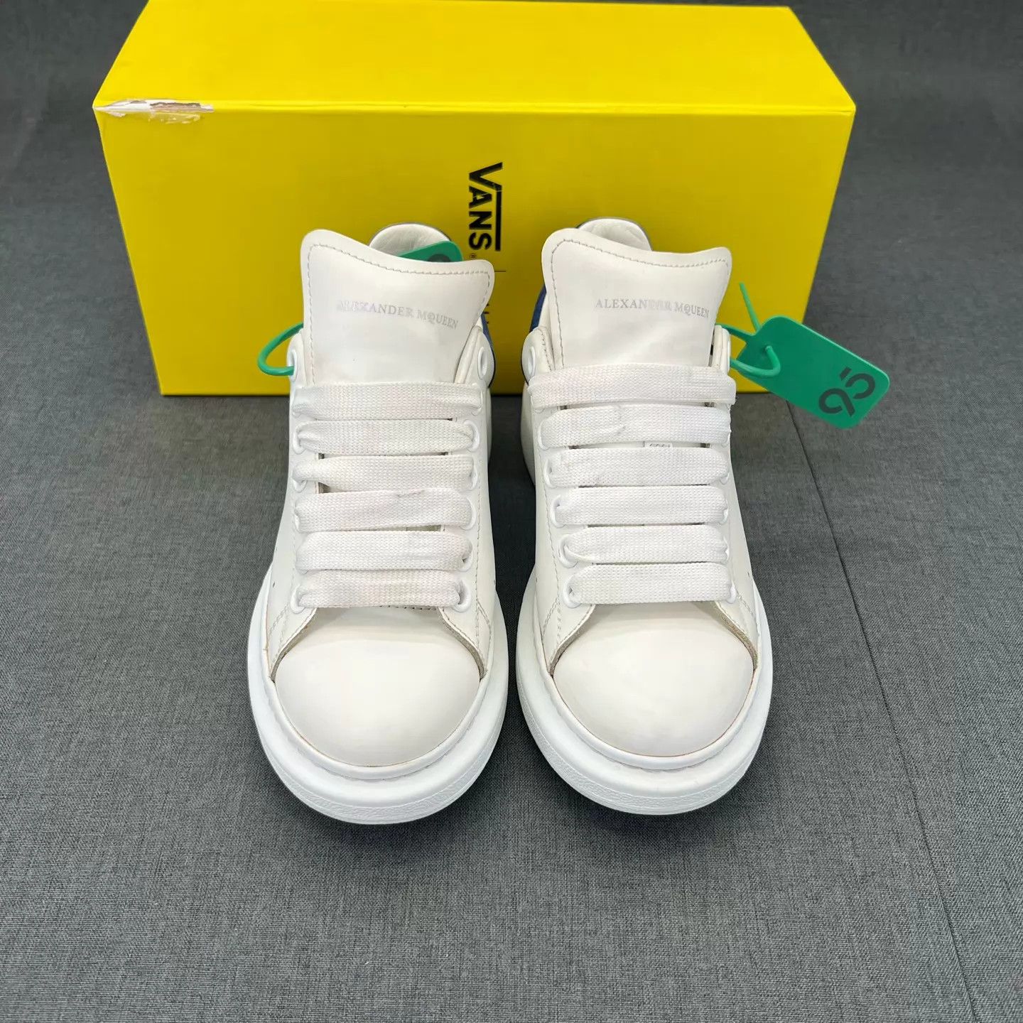 Alexander McQueen McQ white/blue with blue tail shoes EU35 like new Size US 4.5 / IT 34.5 - 5 Thumbnail