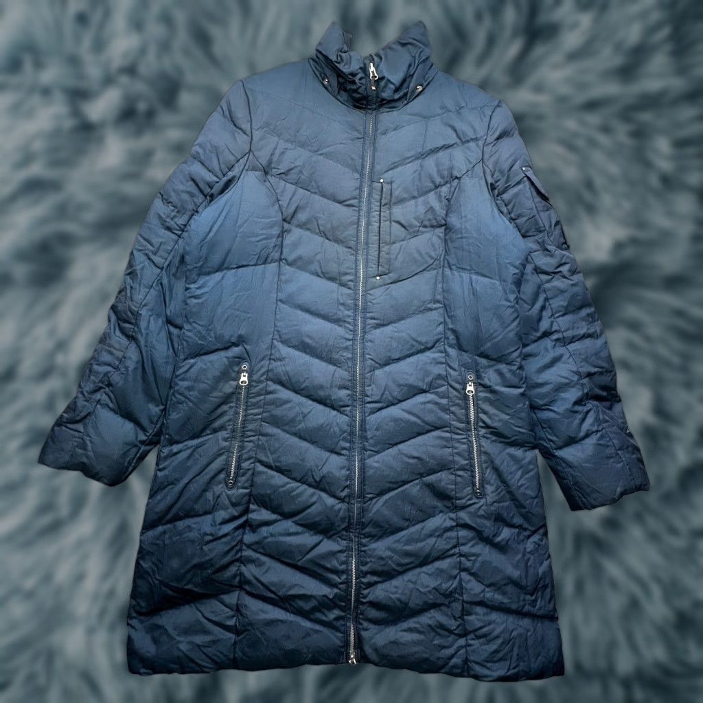 Eddie Bauer VINTAGE Eddie Bauer Sun Valley Goose Down Parka Jacket Women Large Blue 650 Fill NO HOOD Puffer Jacket Mens Womens Girls Boys Size L / US 10 / IT 46 - 1 Thumbnail