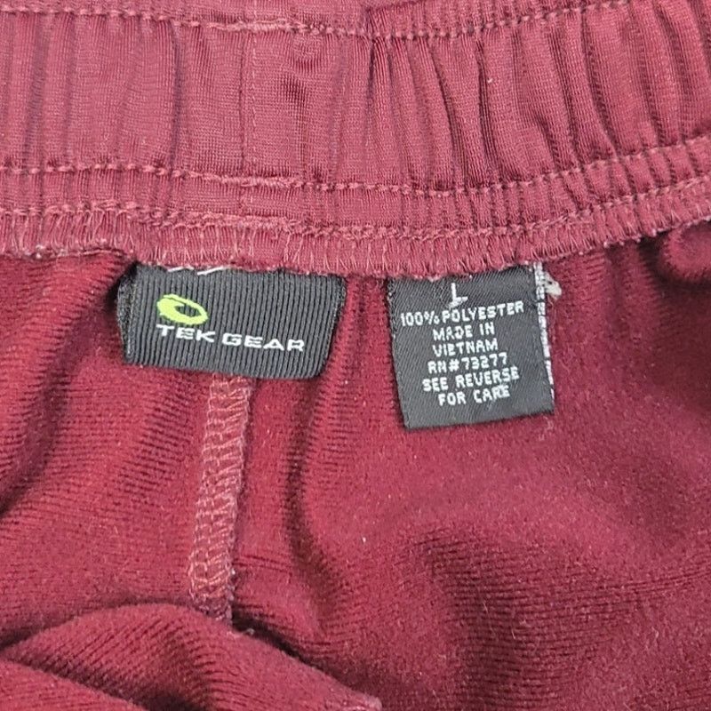 Tek Gear Tek Gear Mens Large Polyester Ankle Zip Athletic Pants Size US 30 / EU 46 - 4 Thumbnail