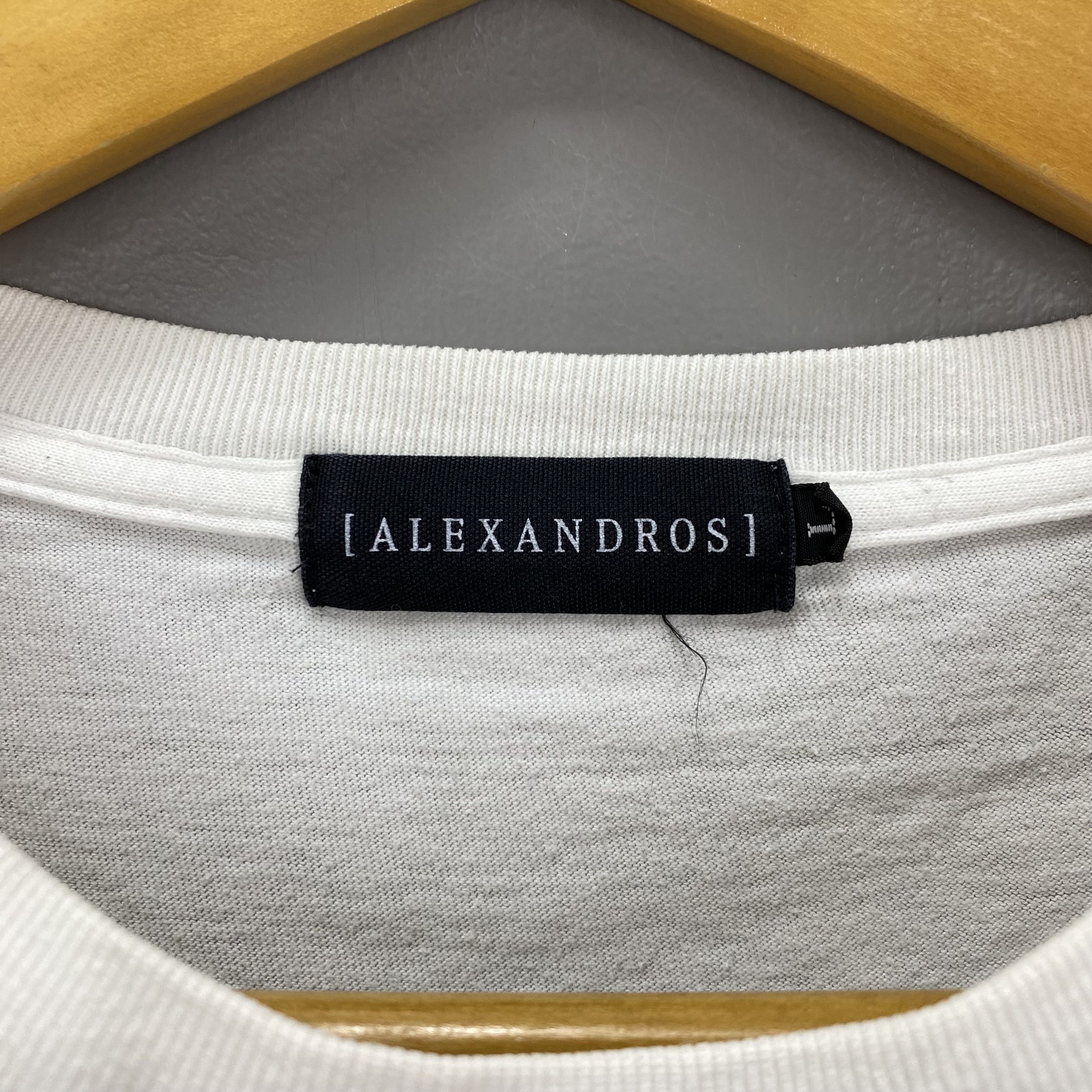 Japanese Brand ALEXANDROS Spring Fest 2019 Crew Neck T Shirt #1845/08 Size US L / EU 52-54 / 3 - 4 Thumbnail