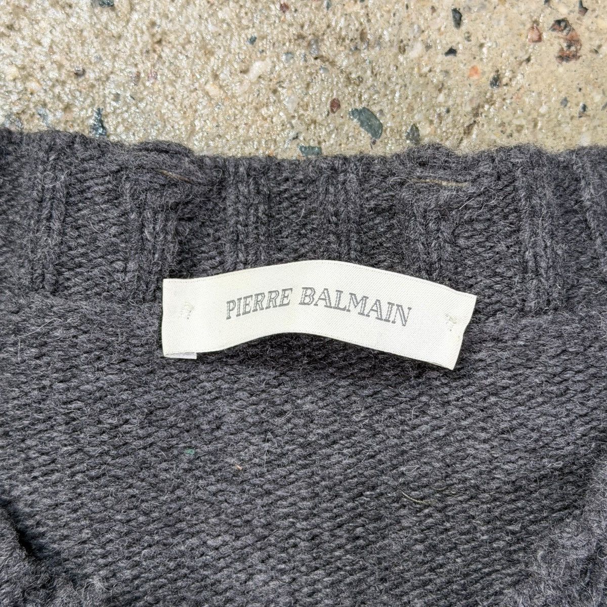 Pierre Balmain Balmain Union Jack Knit Sweater Size US M / EU 48-50 / 2 - 5 Thumbnail