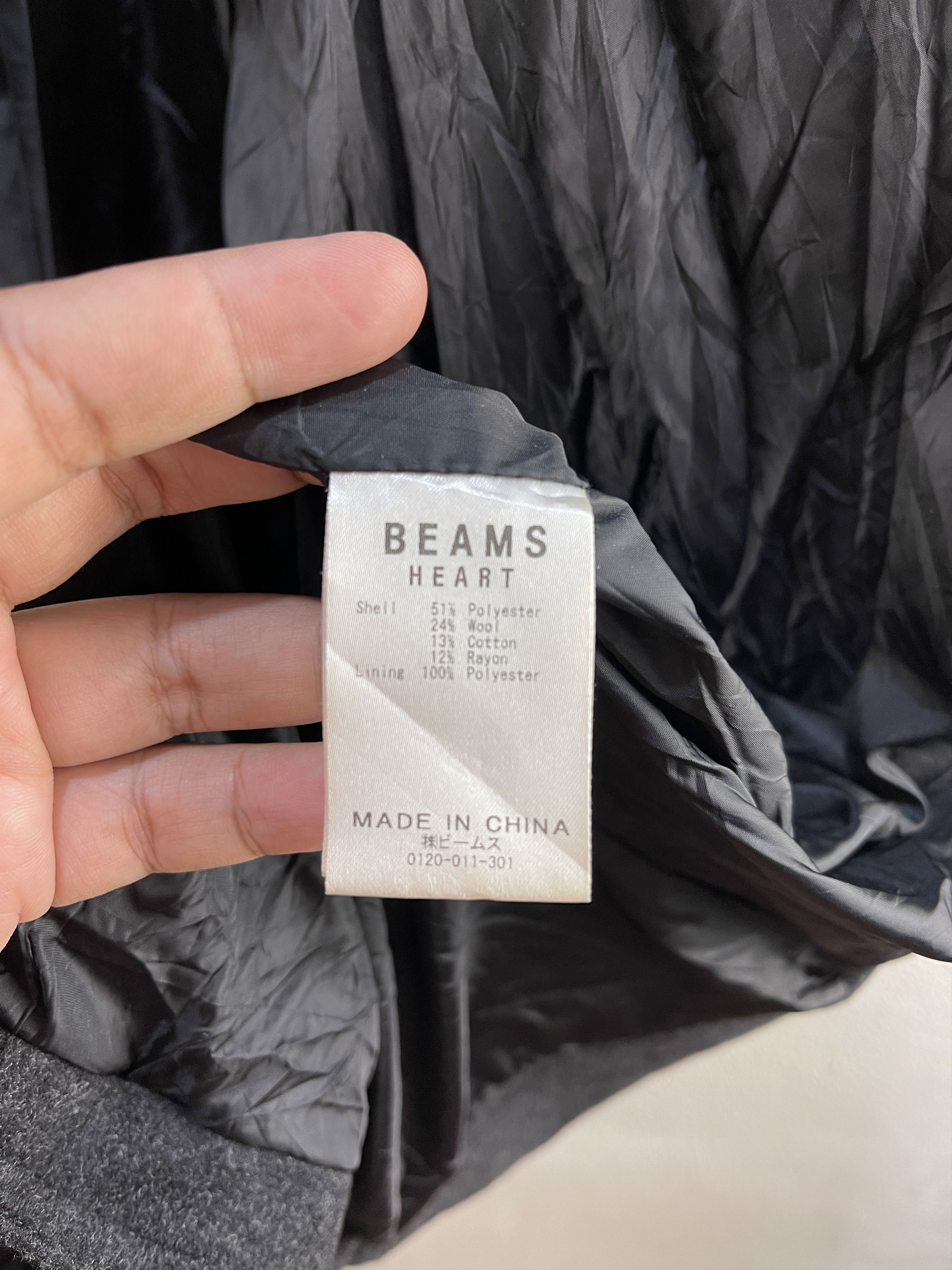 Beams Plus Beams Heart Wool Jacket Size L / US 10 / IT 46 - 10 Thumbnail