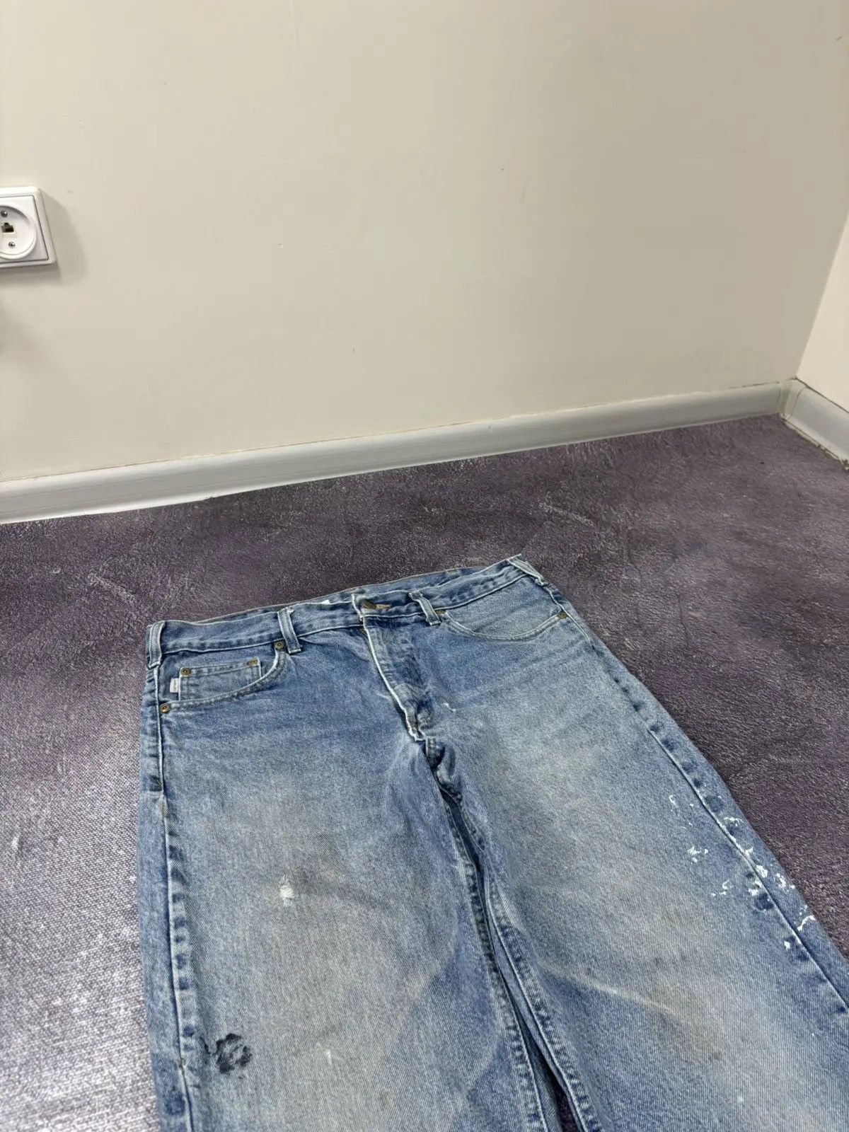 Carhartt × Vintage Vintage Carhartt USA Traditional Fit Denim Work Hype Jeans Size US 34 / EU 50 - 7 Thumbnail