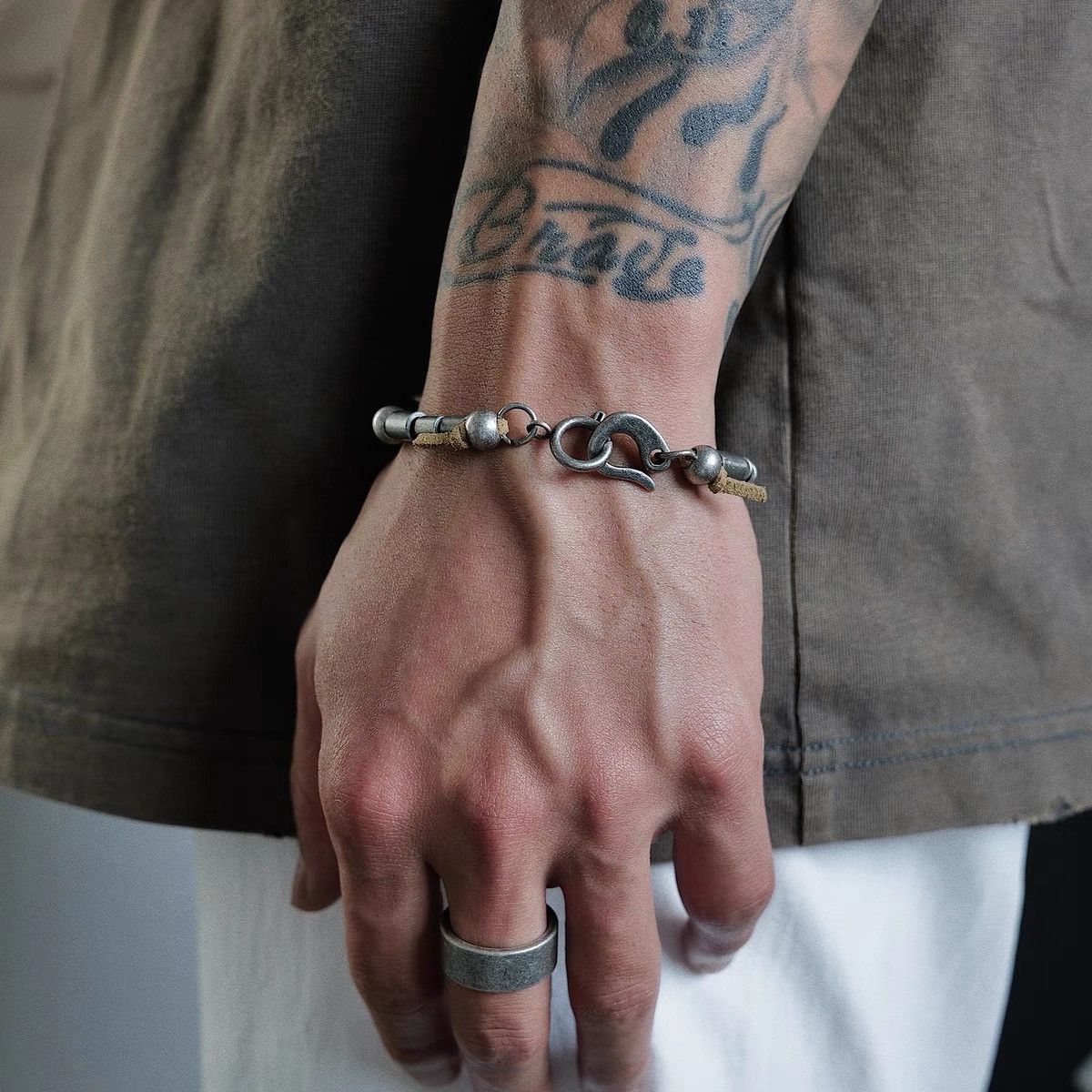 Japanese Brand × Vintage Retro punk bracelet Size ONE SIZE - 3 Thumbnail