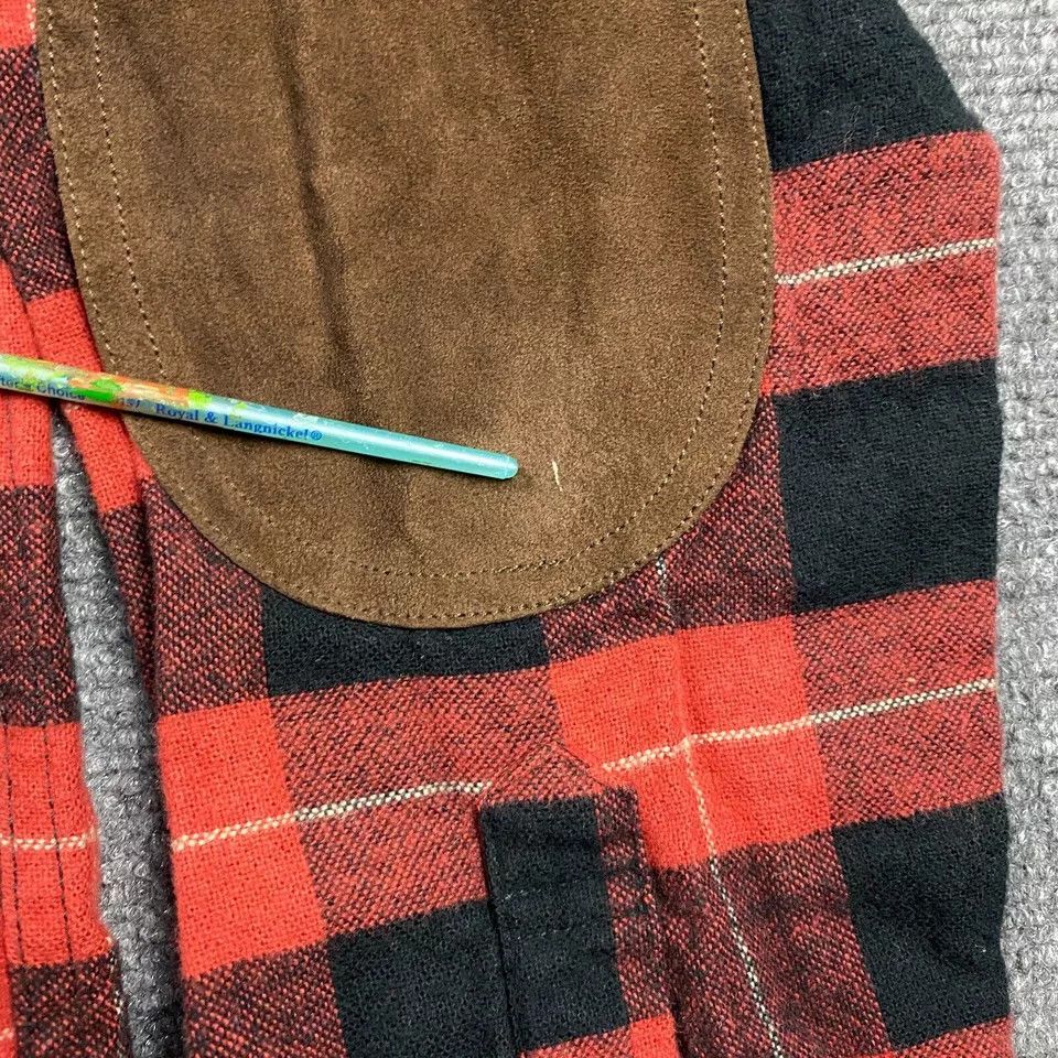 J.Crew J Crew Flannel Shirt Mens Medium Buffalo CheckSlim Fit Patch Size US M / EU 48-50 / 2 - 4 Thumbnail