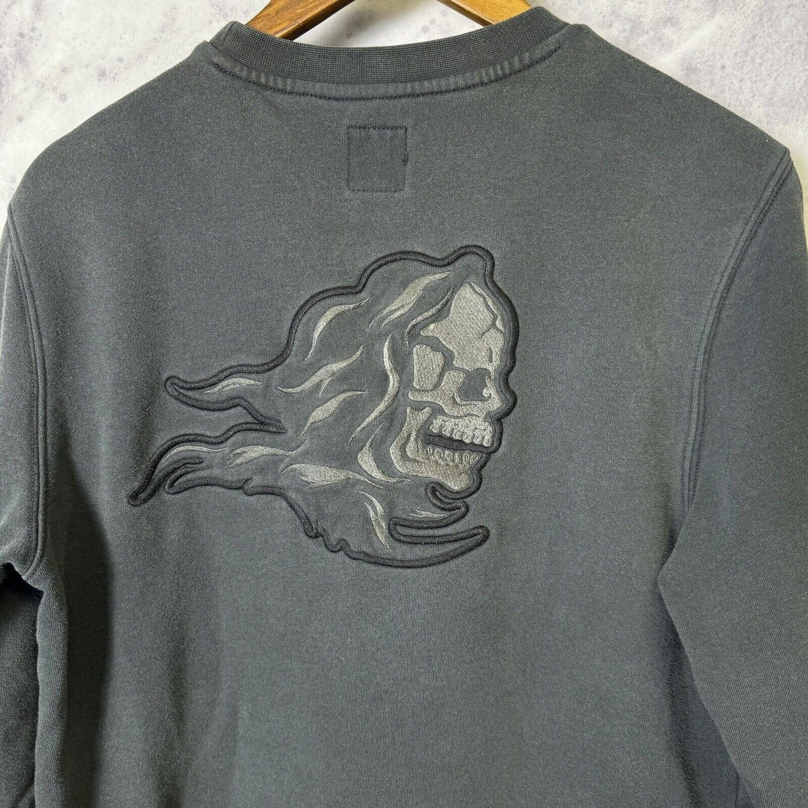Vans Vans Sweatshirt Mens Large L Gray Crew Neck Skate Streetwear Size US L / EU 52-54 / 3 - 4 Thumbnail