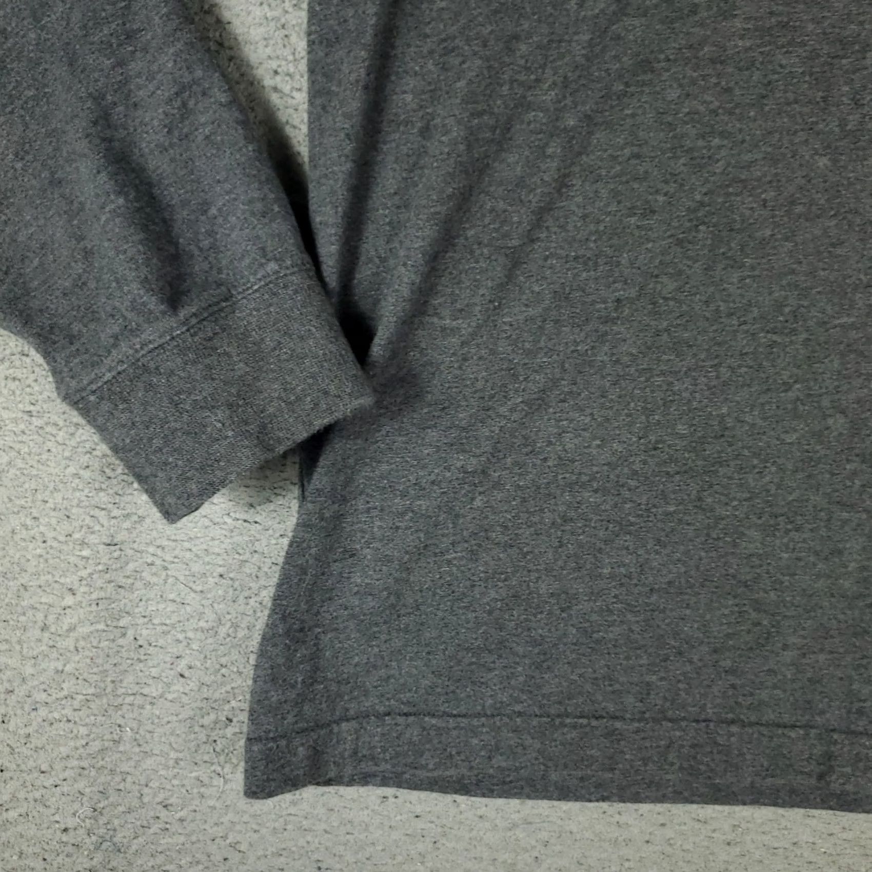Nike Nike Hoodie Pullover Sweatshirt Gray Swoosh Large Mens Size US L / EU 52-54 / 3 - 3 Thumbnail