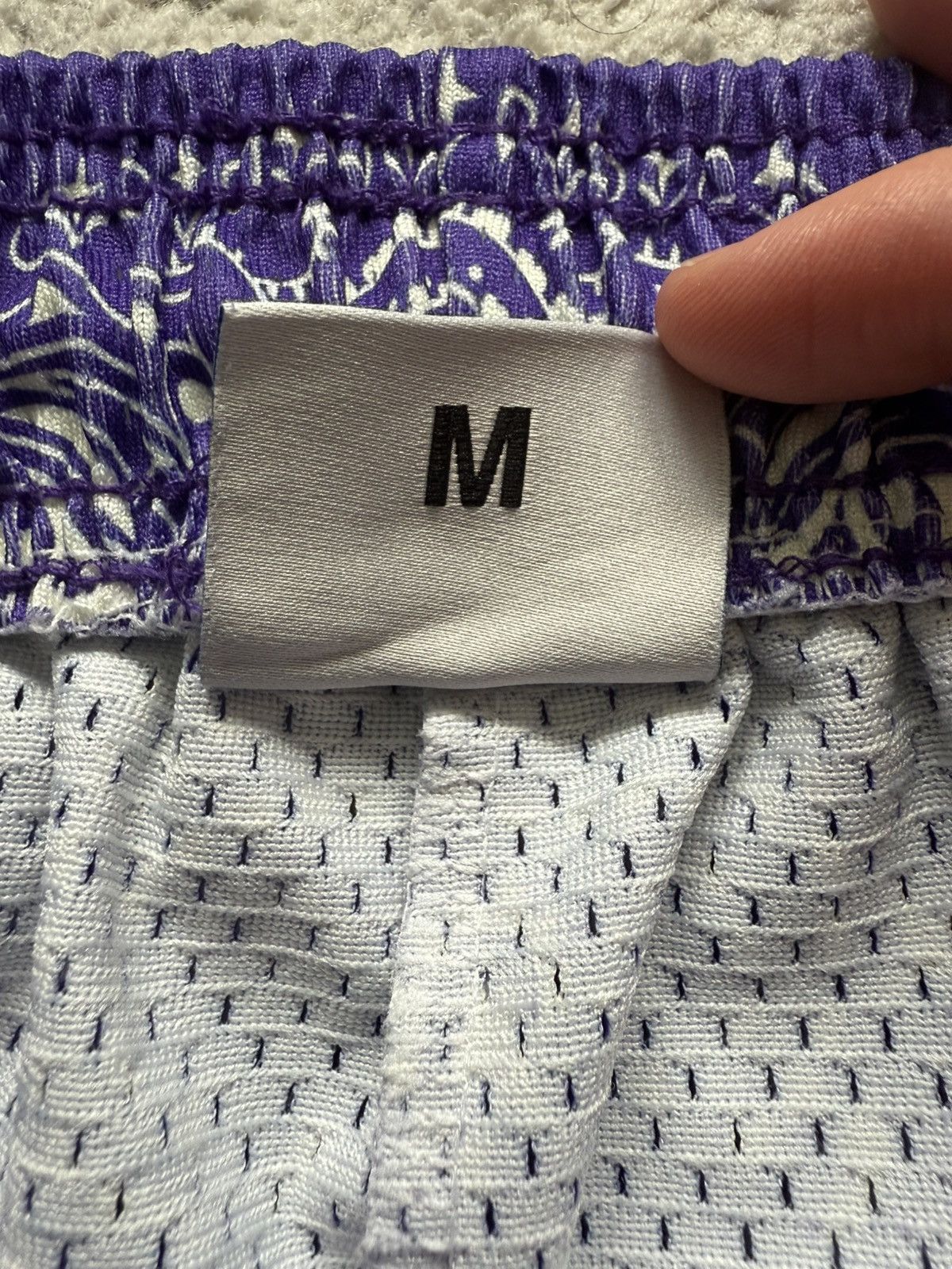 Bravest Studios Bravest Studies Purple Paisley Shorts Size US 28 / EU 44 - 4 Thumbnail