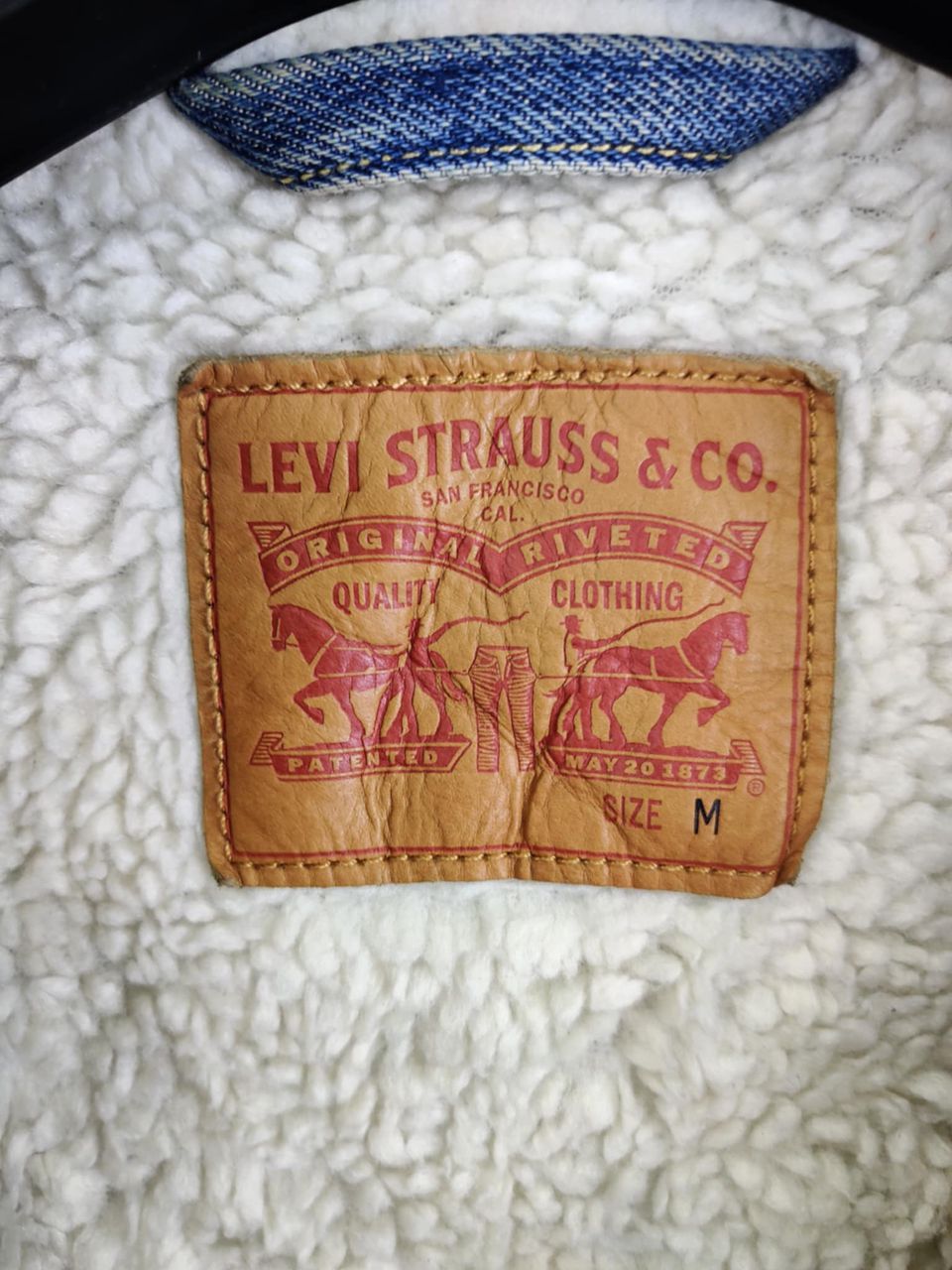 Levi's Vintage Levis Sherpa Denim Trucker Jacket Size US M / EU 48-50 / 2 - 10 Thumbnail