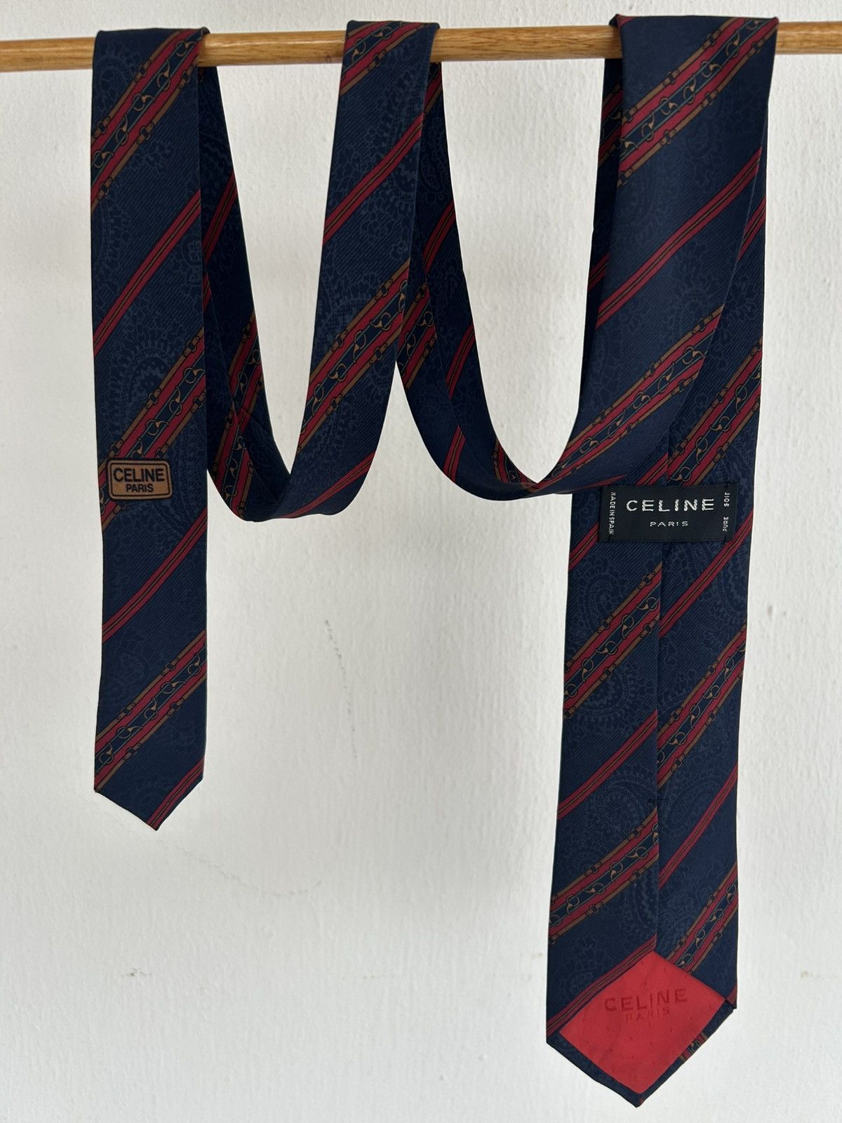 Celine Celine Vintage Tie Size ONE SIZE - 2 Thumbnail