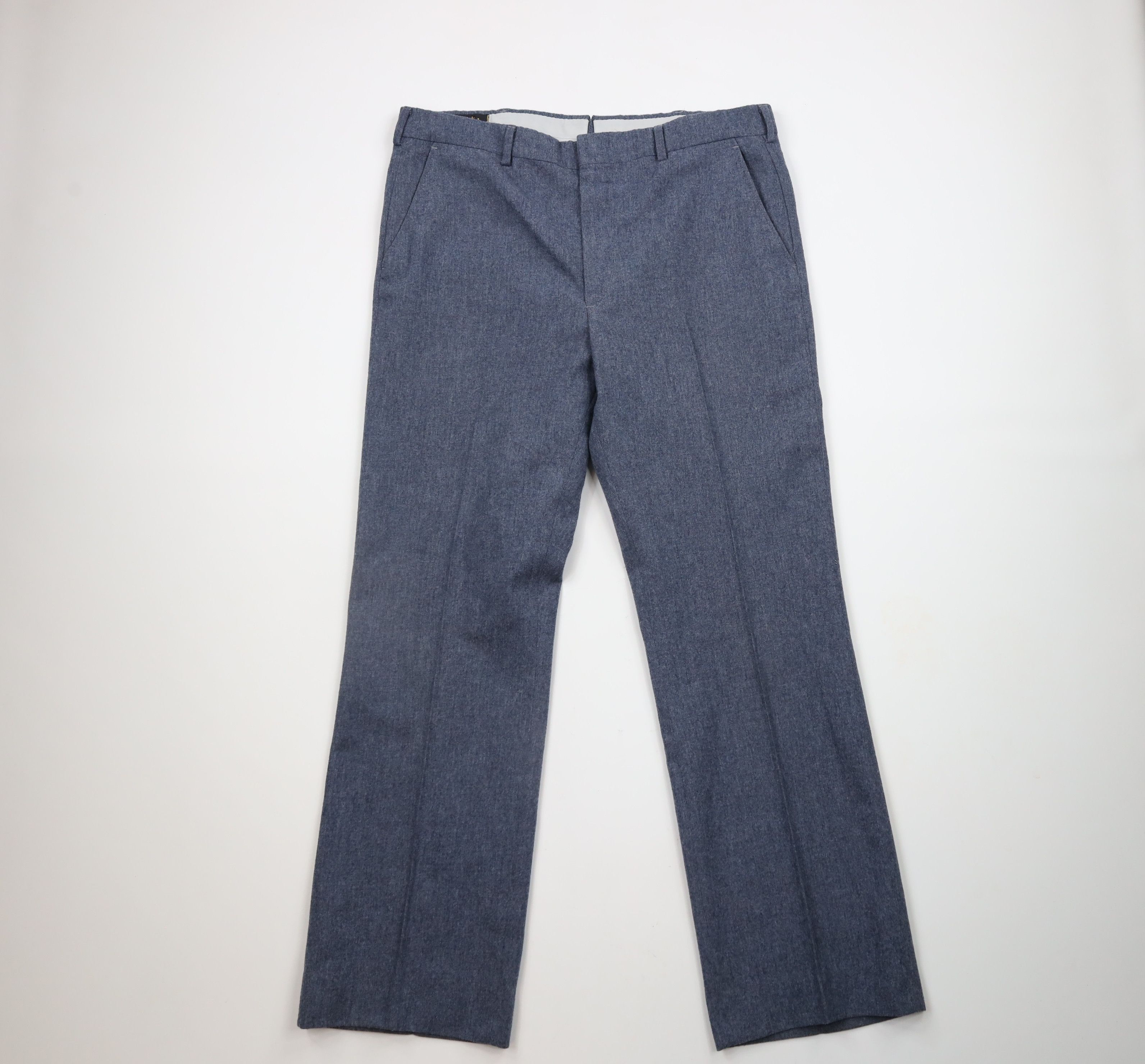 Vintage Vintage 60s 70s Streetwear Bell Bottoms Pants Trousers USA Size US 36 / EU 52 - 1 Thumbnail