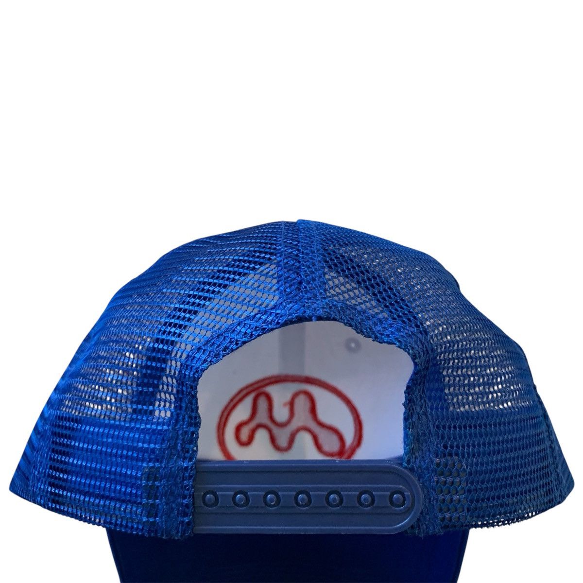 Mowalola Blue Puff Puff Trucker Hat