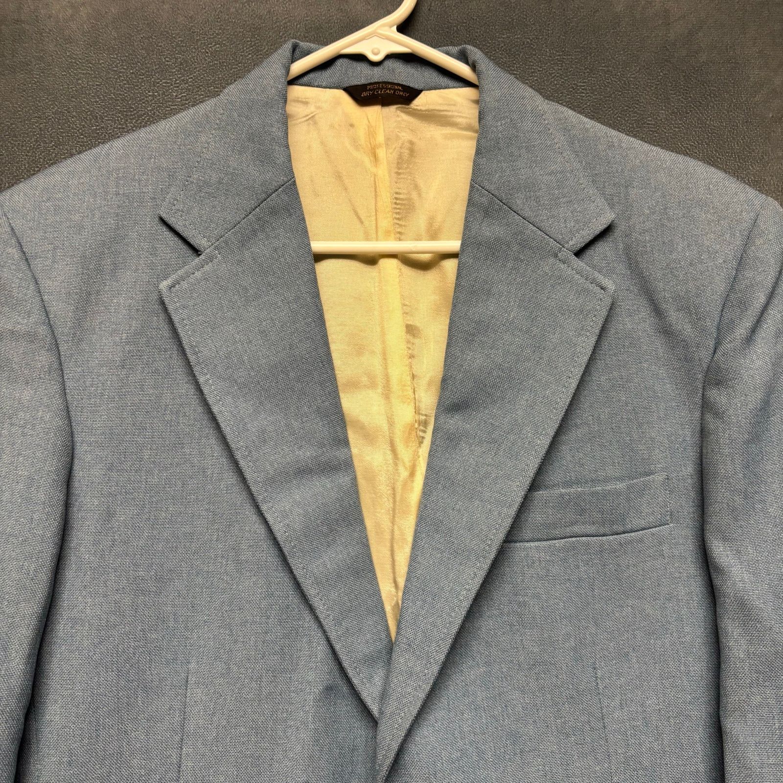 Levi's Vintage 70s Levi's Panatela Sportswear Jacket Blazer 42R Blu Size 42R - 10 Thumbnail