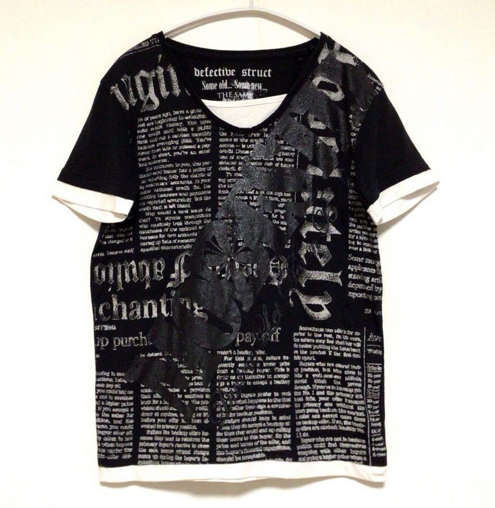 Defective Struct Defective Struct Short Sleeve Oversized Layer Shirt Size US M / EU 48-50 / 2 - 1 Thumbnail