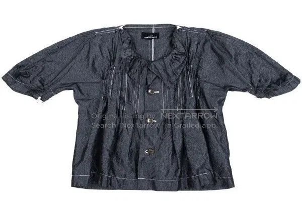 Comme des Garcons Comme Des Garcons Dark Retro Denim Jacket Size M / US 6-8 / IT 42-44 - 2 Thumbnail