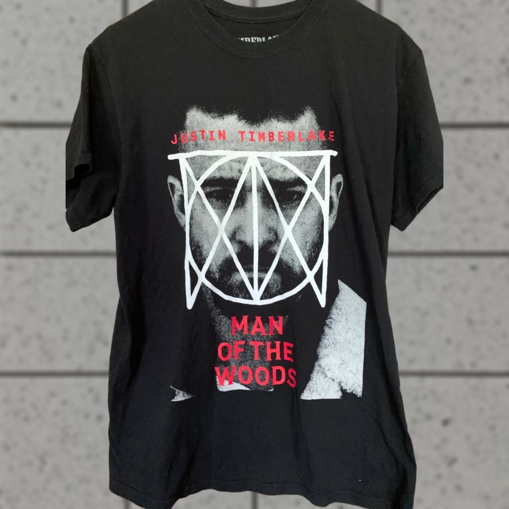 Timberland Justin Timberlake Concert T Shirt - Unisex Size Medium - Man of the Woods Tour Size US M / EU 48-50 / 2 - 1 Thumbnail