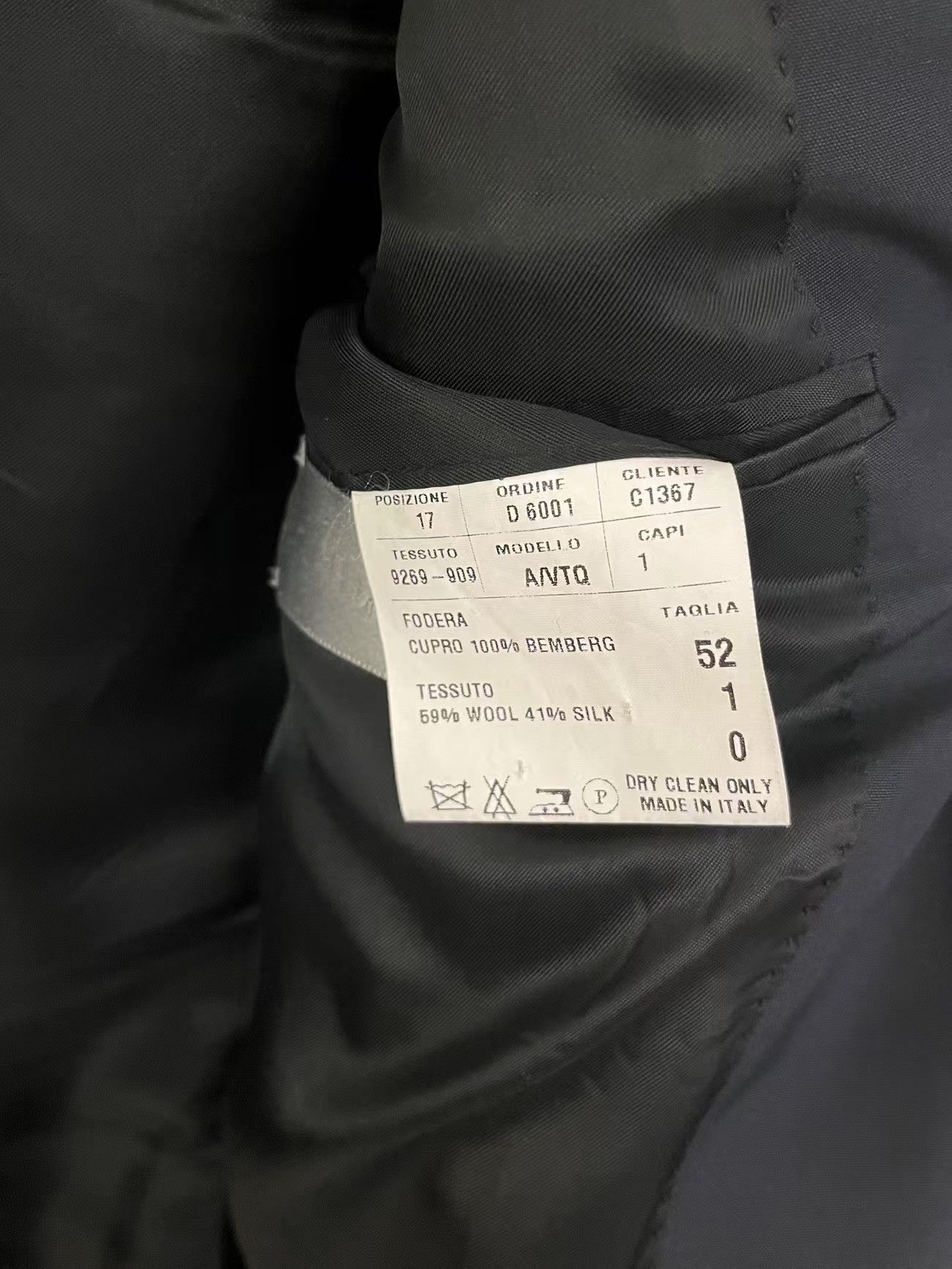 Dior × Hedi Slimane Dior Homme 01aw Blazer Size 50R - 5 Thumbnail