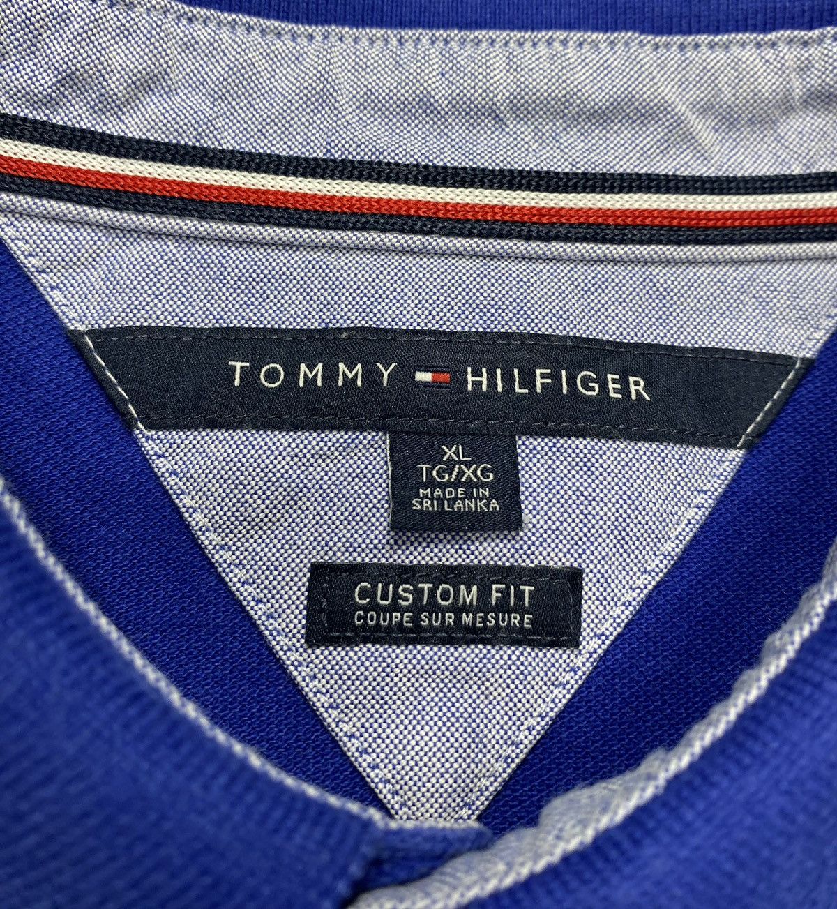 Tommy Hilfiger Vintage Tommy Hilfiger College Rugby Polo Shirt Size US XL / EU 56 / 4 - 3 Thumbnail
