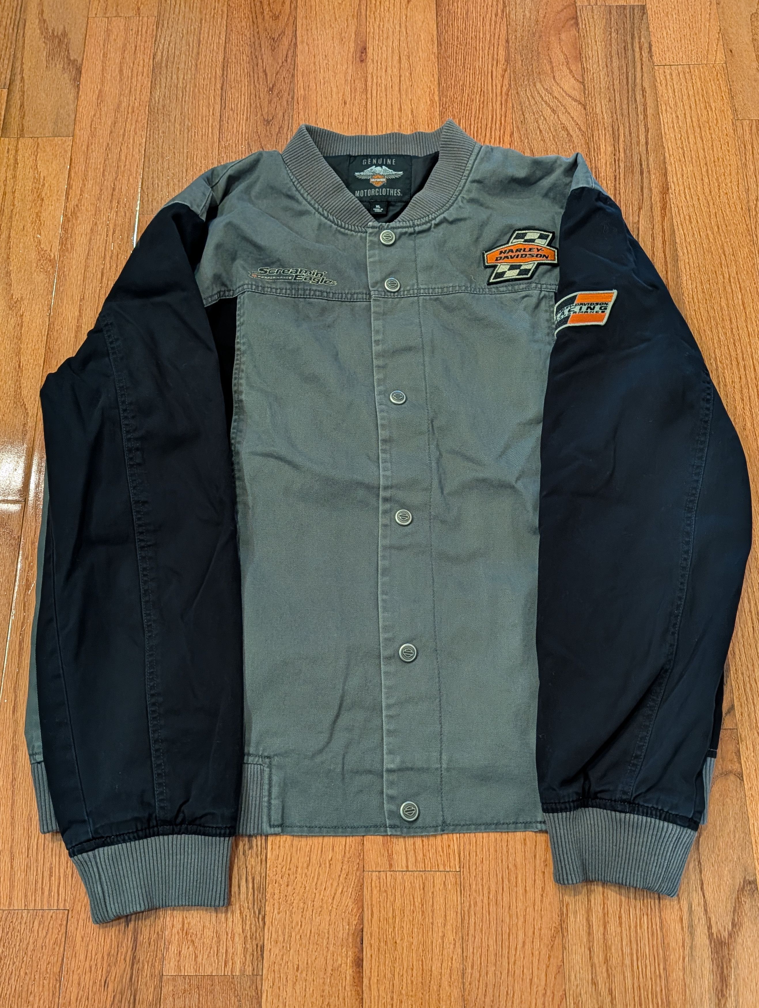 Harley Davidson Harley-Davidson Mens Screamin Eagle Casual Jacket 97465-18VM Size US XL / EU 56 / 4 - 1 Thumbnail