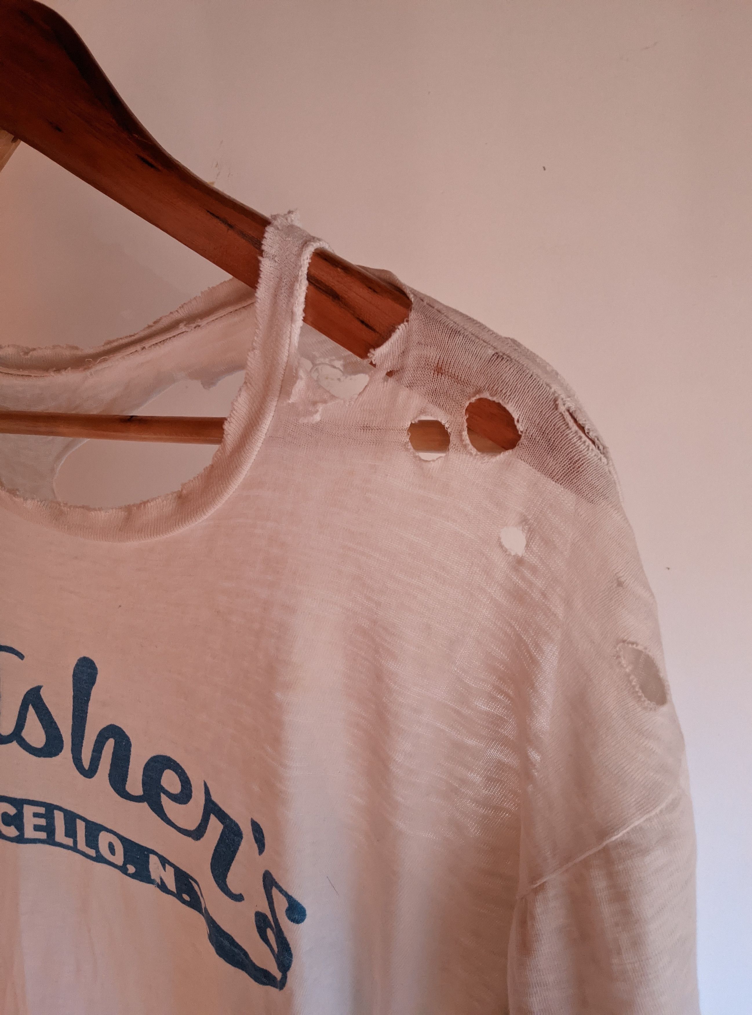 Vintage True vintage 50s 60s destroyed distressed kutshers fade erd Size US M / EU 48-50 / 2 - 10 Thumbnail