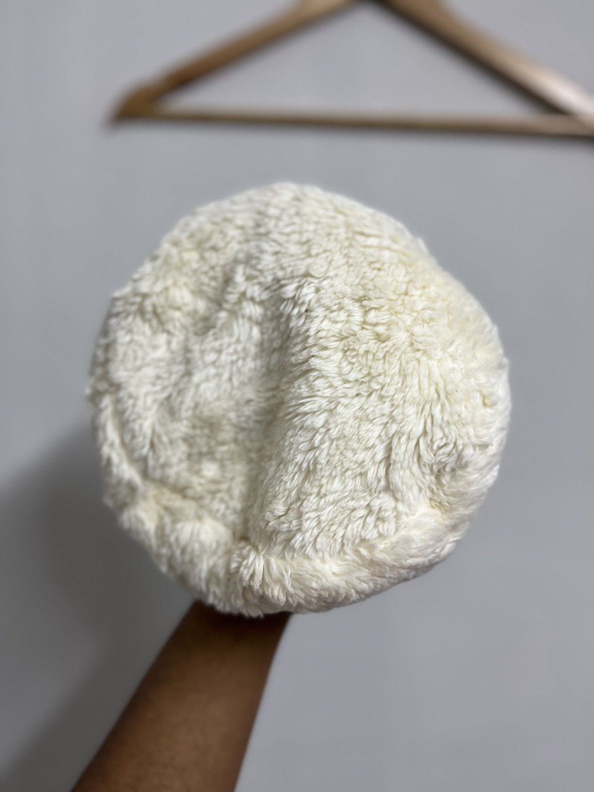 Celine White-cream Celine fluffy Hats Size ONE SIZE - 2 Thumbnail