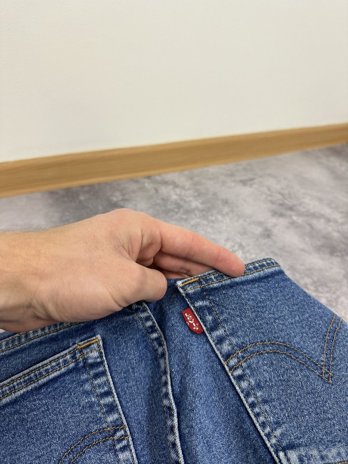 Levi's Vintage Levi's 550 Paper Tag Women's Stone Washed USA Jeans Size 32" / US 10 / IT 46 - 7 Thumbnail