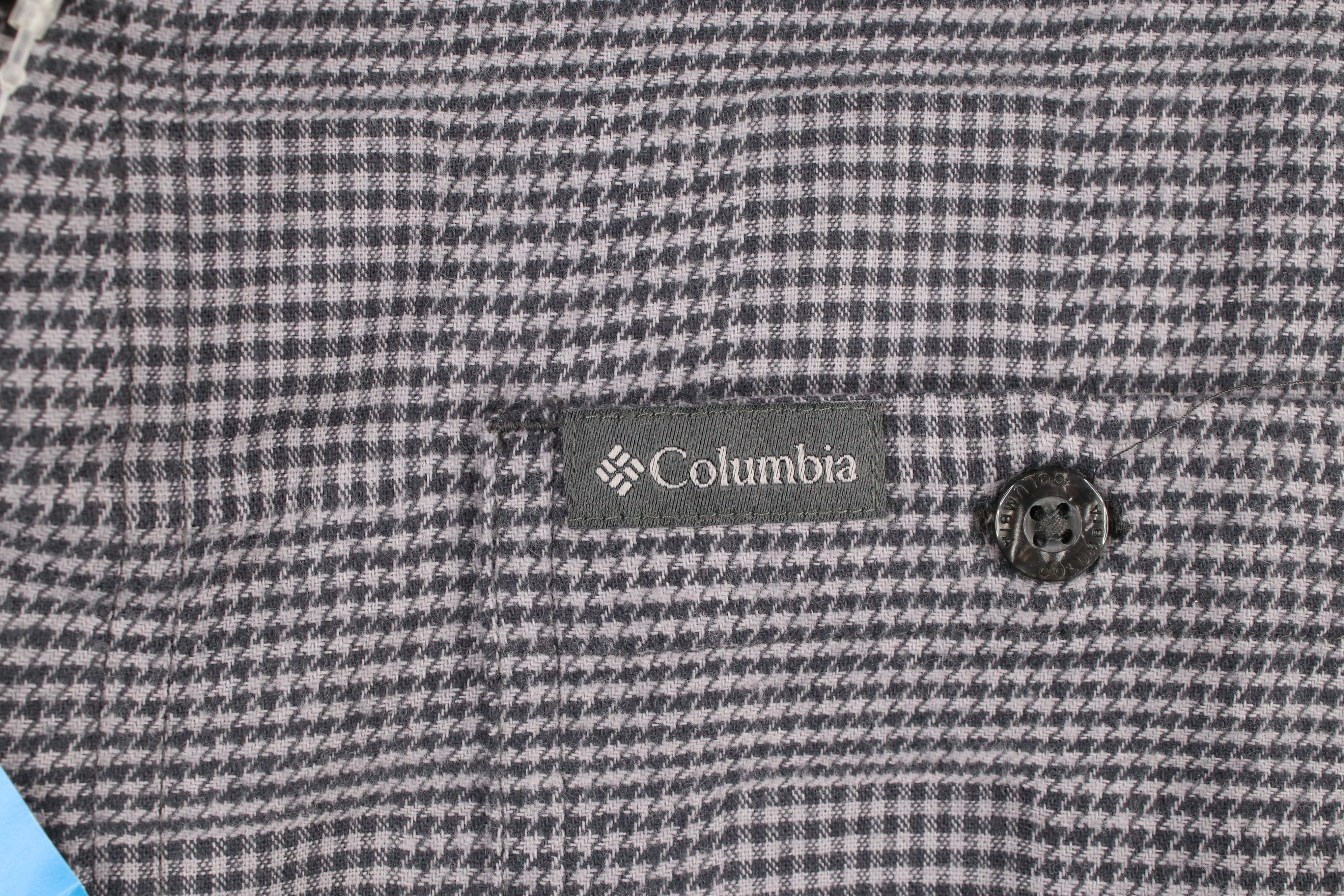 Columbia × Vintage Deadstock Vintage Y2K Columbia Houndstooth Flannel Shirt Size US S / EU 44-46 / 1 - 4 Thumbnail