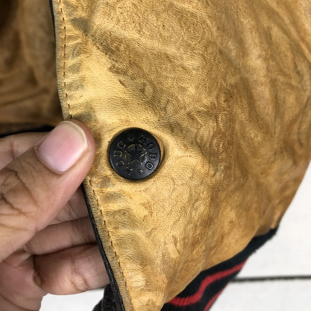 Japanese Brand 🔥VINTAGE LEATHER JACKET NORTH BEACH LEATHER ISSEY MIYAKE Size US S / EU 44-46 / 1 - 18 Thumbnail