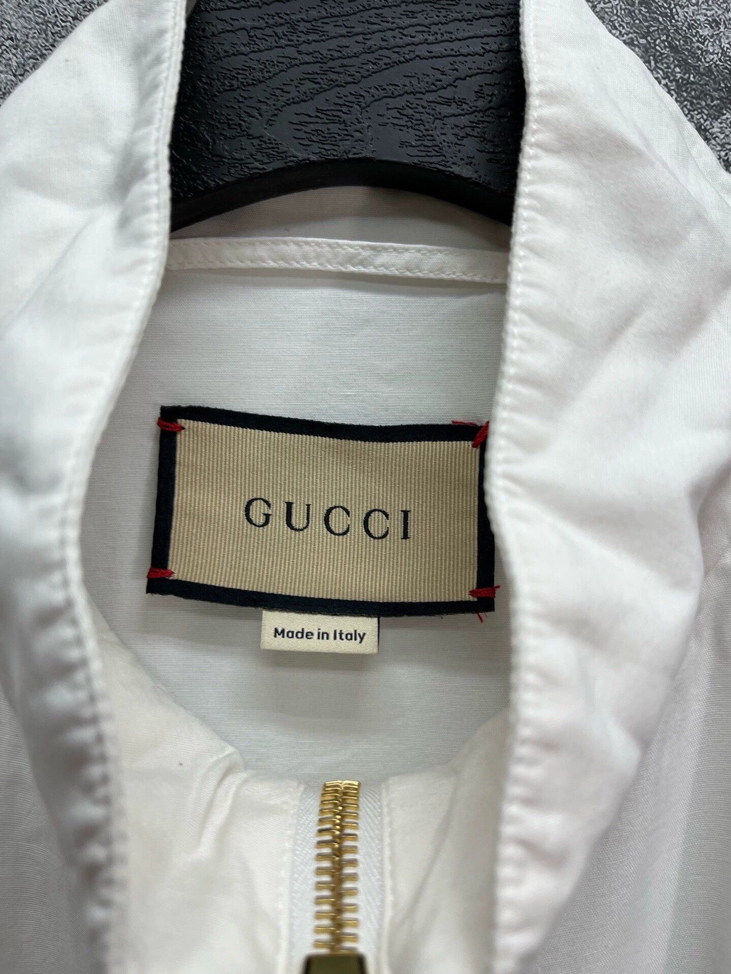 Gucci GUCCI Red Green Stripe Gold Button Jacket 50 Size US M / EU 48-50 / 2 - 5 Thumbnail