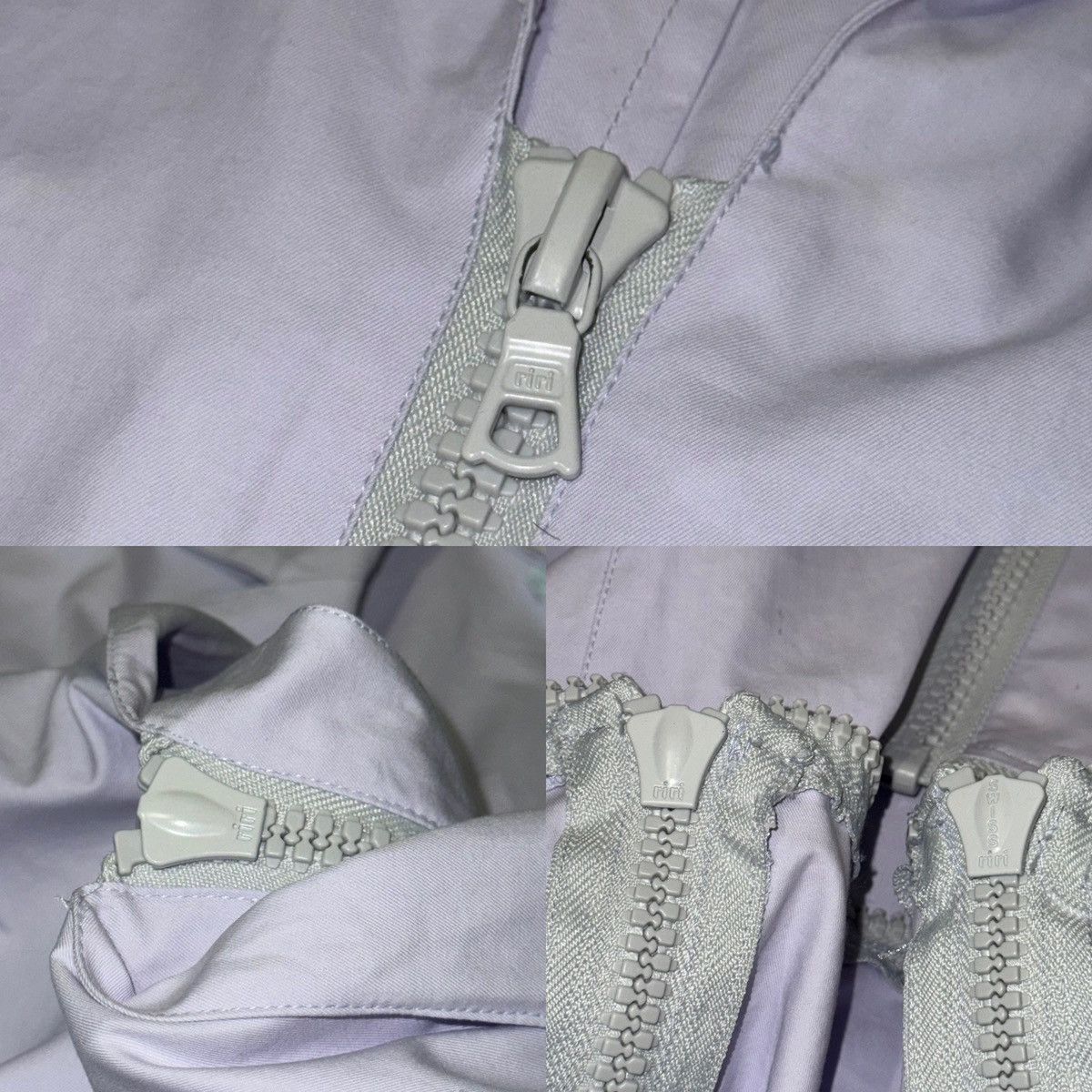Miu Miu 2000’ Runway Archival Miu Miu Lilac Zip-Trim Jacket + Skirt Size L / US 10 / IT 46 - 17 Thumbnail