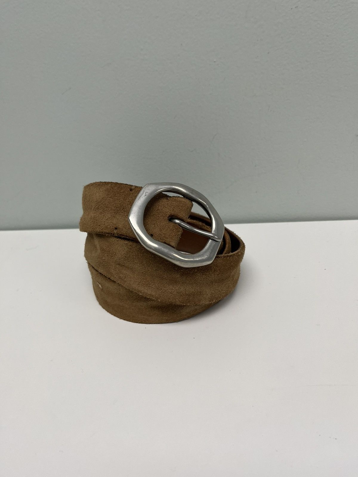 John Varvatos Nova suede belt 40 Size 40 - 3 Thumbnail