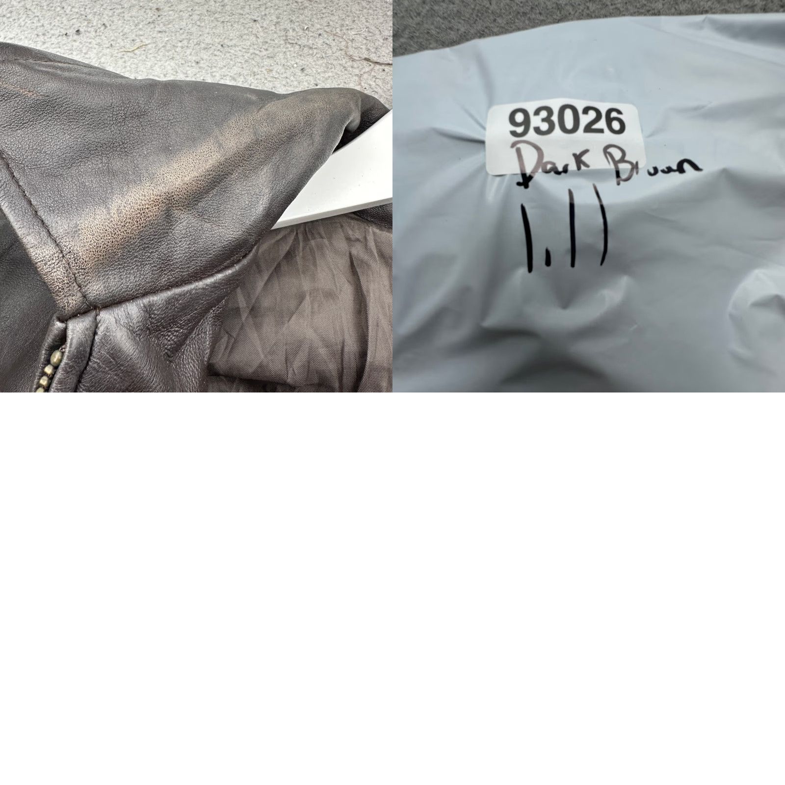 Croft & Barrow Croft & Barrow Lambskin Leather Jacket Mens Small Dark Brown Full Zip Bomber Jacket Size US S / EU 44-46 / 1 - 9 Thumbnail