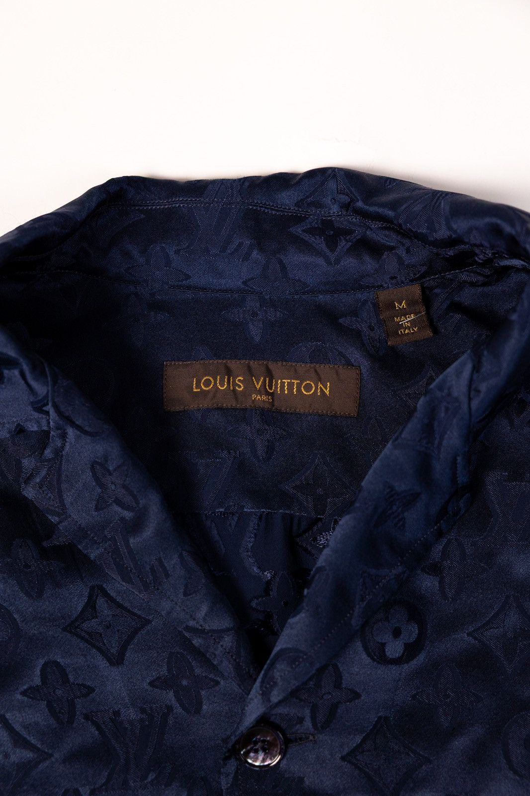 Louis Vuitton × Supreme Louis Vuitton x Supreme Jacquard Silk Pajama Shirt Size US M / EU 48-50 / 2 - 5 Thumbnail