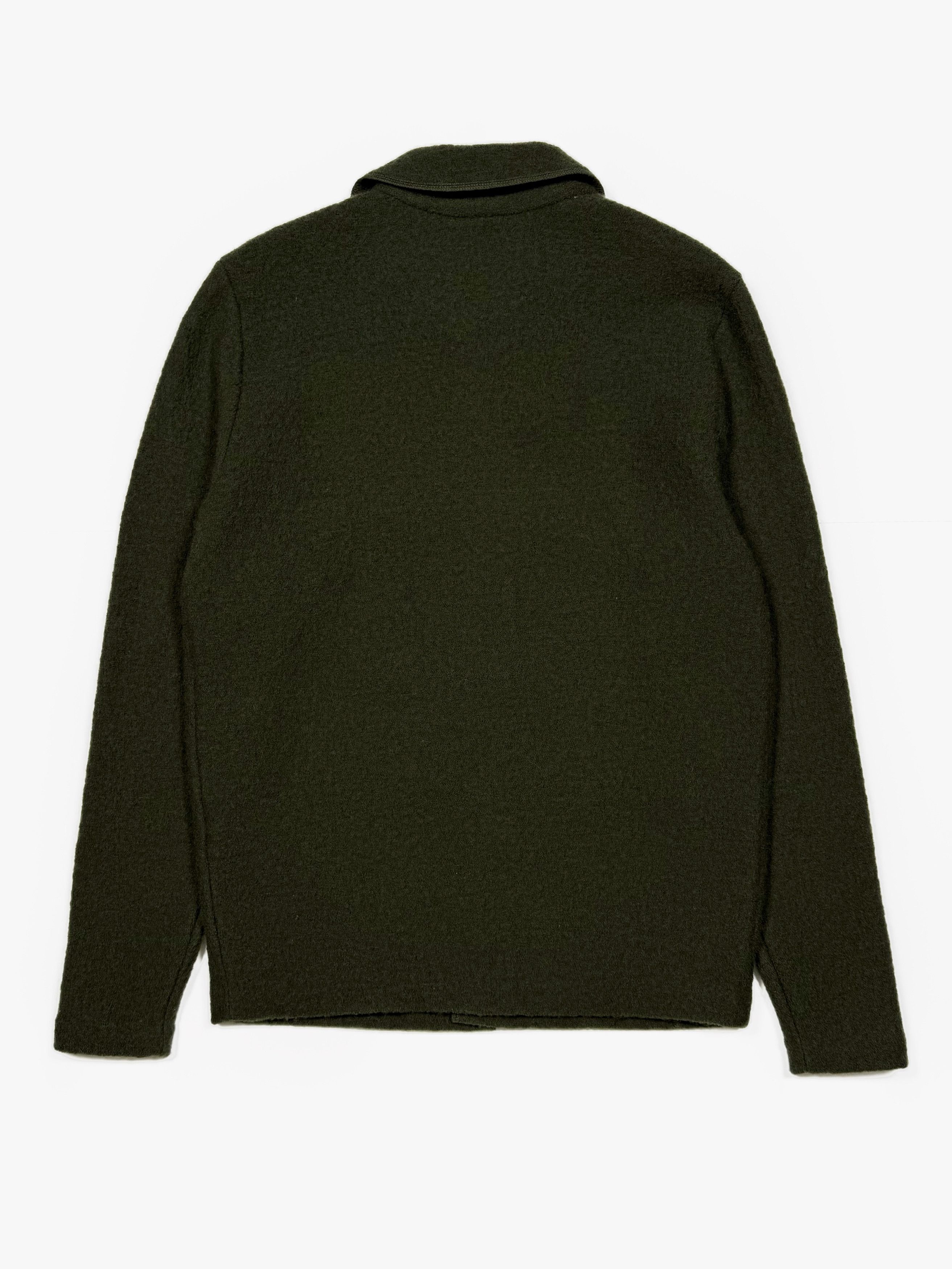 Selected Homme Selected Home Green Wool Overshirt (М) Size US M / EU 48-50 / 2 - 6 Thumbnail