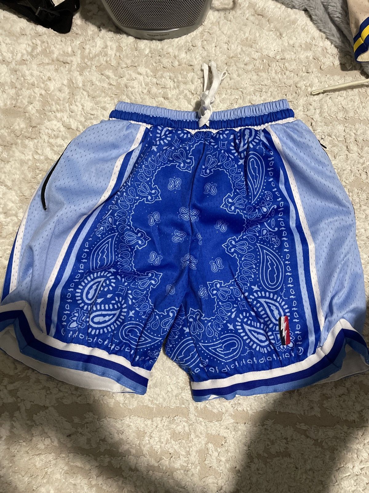 Collect and Select Collect And Select Blue Nipsey Shorts, Sz XS Size US 30 / EU 46 - 1 Preview