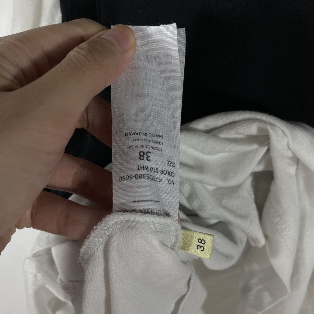 Japanese Brand Japanese Brand NAGONSTANS Asymmetrical Design Women Tops Tee Size ONE SIZE - 6 Thumbnail