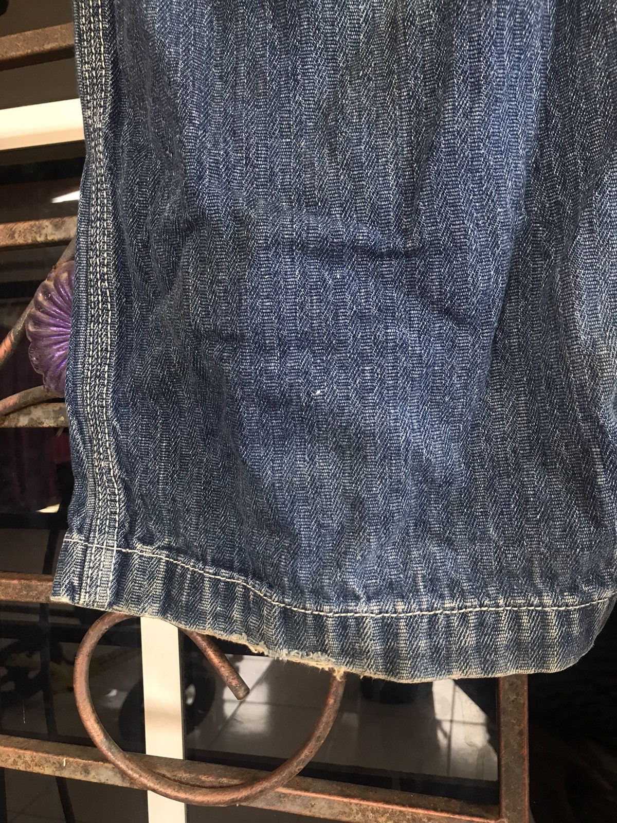 Guess × Vintage Vintage Guess Jeans Carpenter Wabash Made in USA Size US 35 - 9 Thumbnail