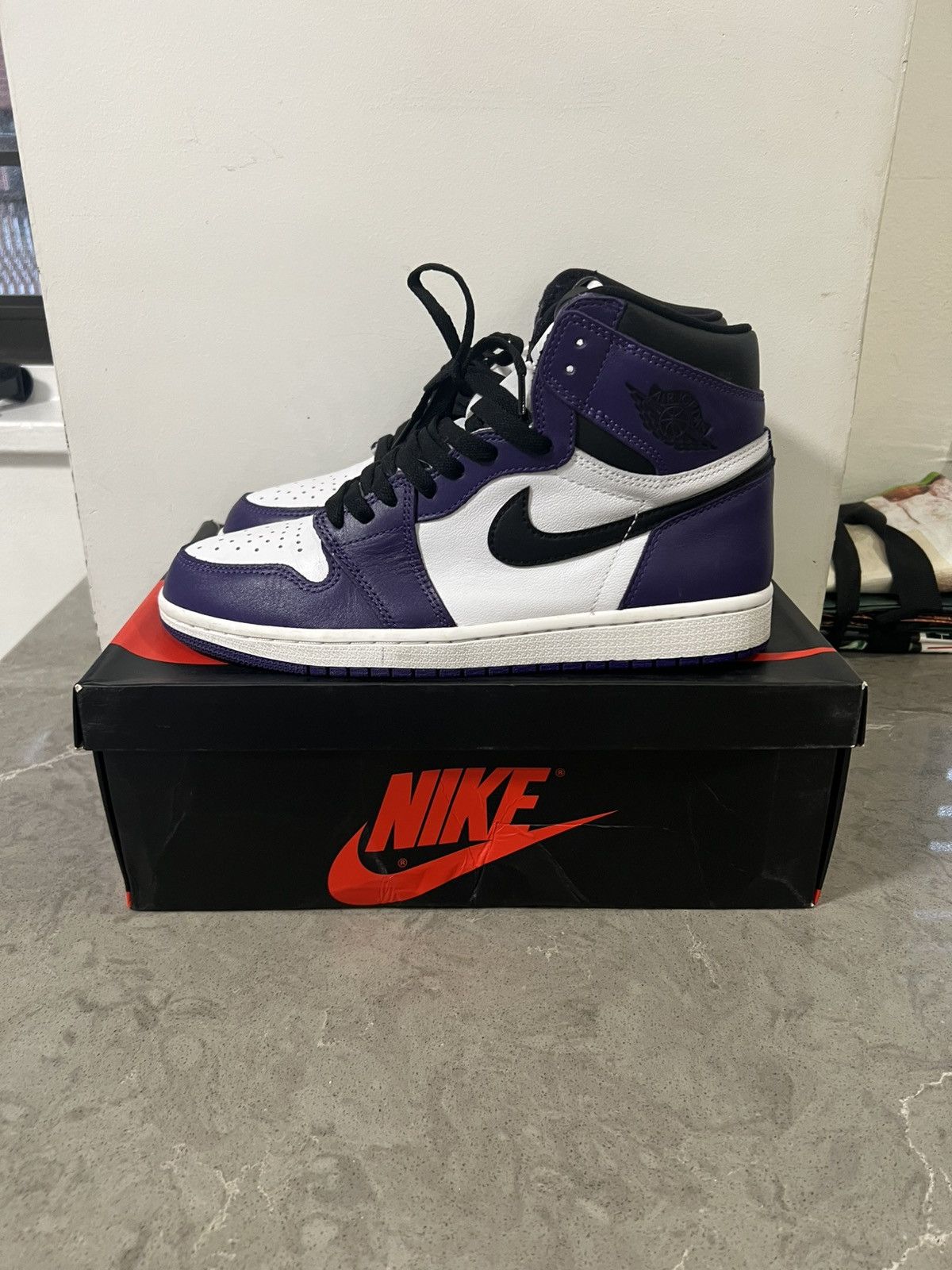 Jordan Brand Jordan 1 Court Purple. Size US 8 / EU 41 - 4 Thumbnail
