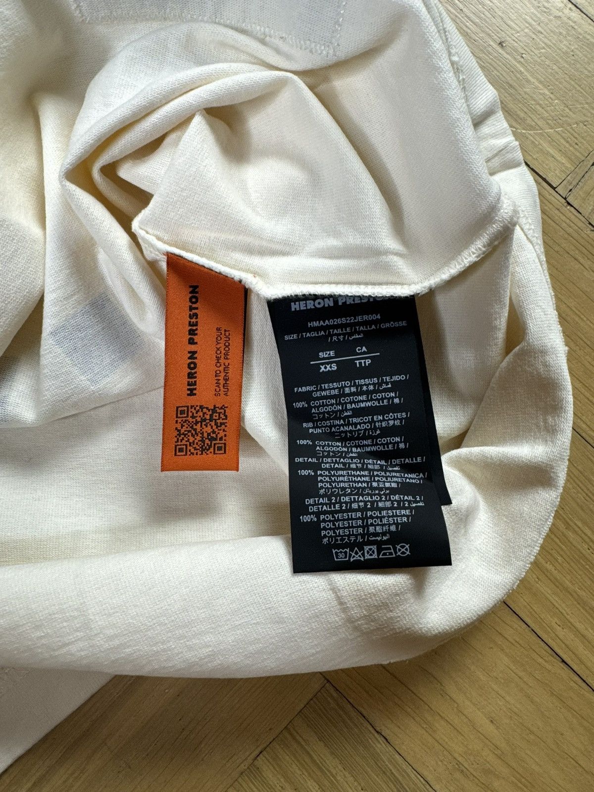 Heron Preston HERON PRESTON 3D GRAPHIC LOGO OVERSIZE TEE Size US XXS / EU 40 - 7 Thumbnail